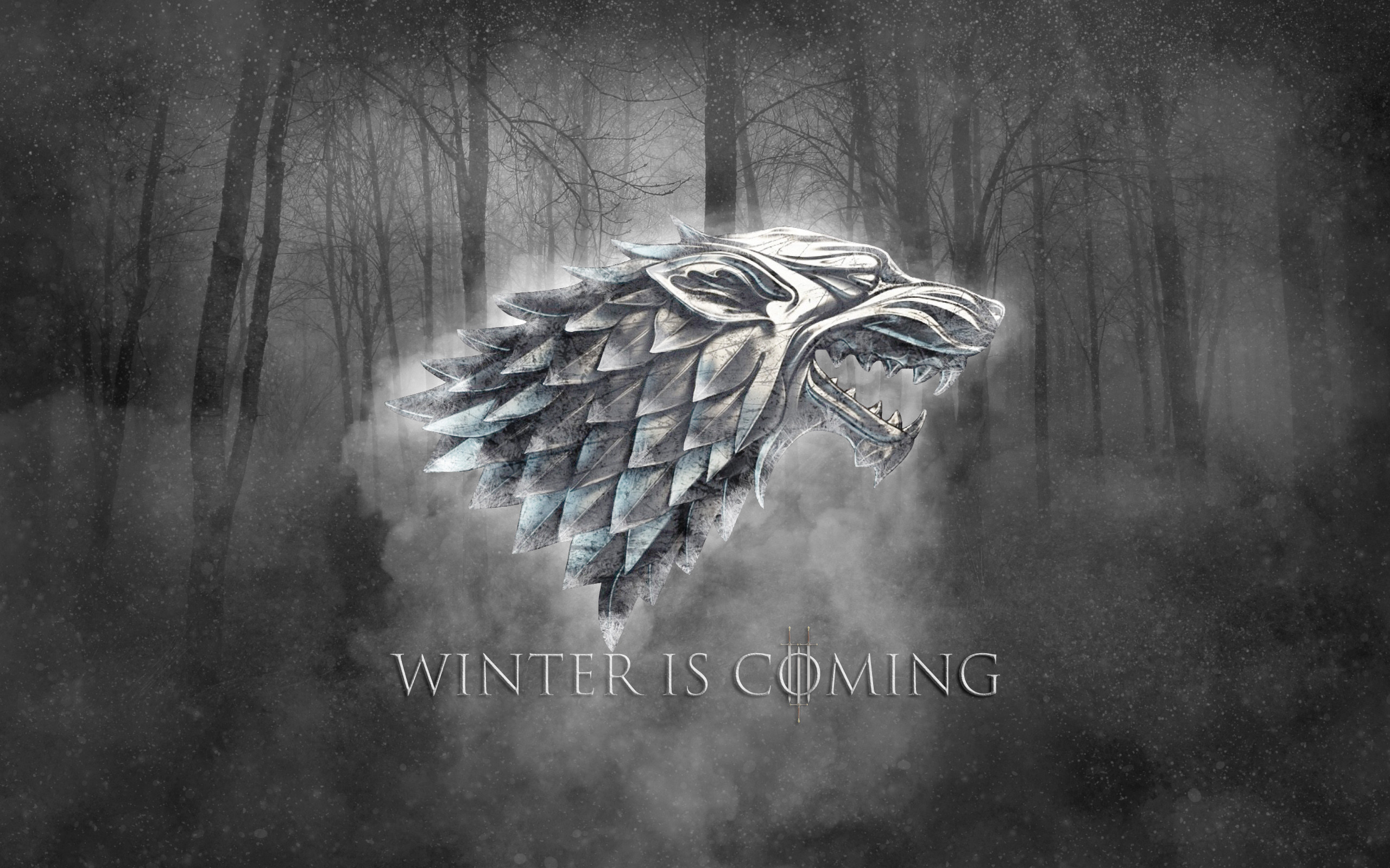 2560x1600 Winter is Coming Stark by bbboz 