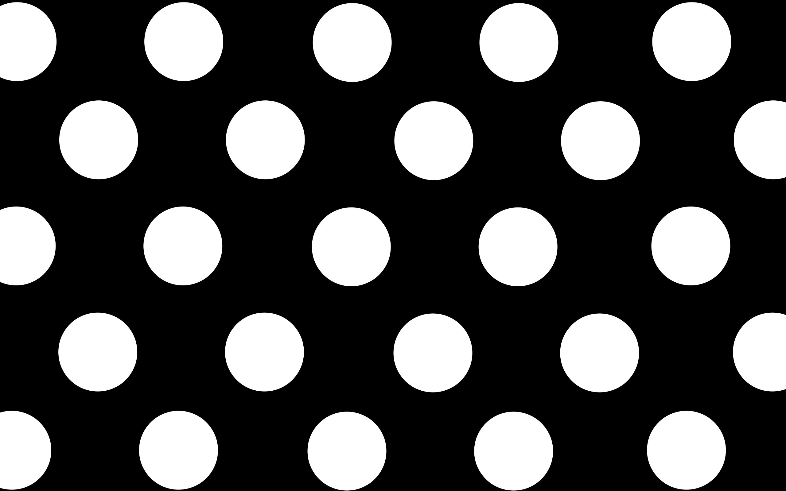 2560x1600 Black Polka Dot Wallpaper Wallpapersafari