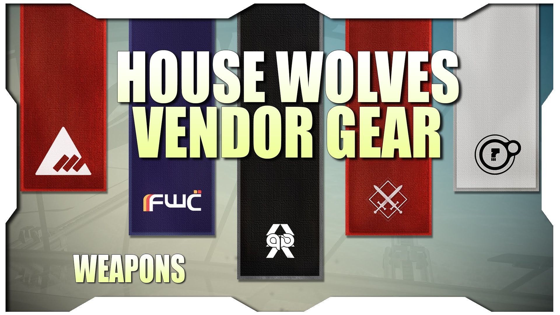 1920x1080 Destiny House of Wolves "New" Vendor Weapons! Dead Orbit, New Monarchy,  Crucible, and FWC!