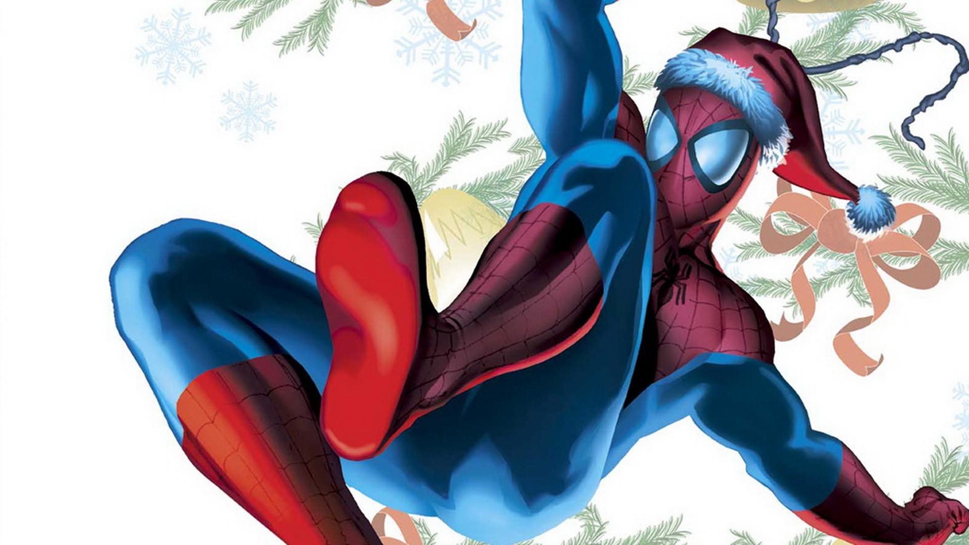 1920x1080 Merry Christmas from your friendly neighbor Spiderman