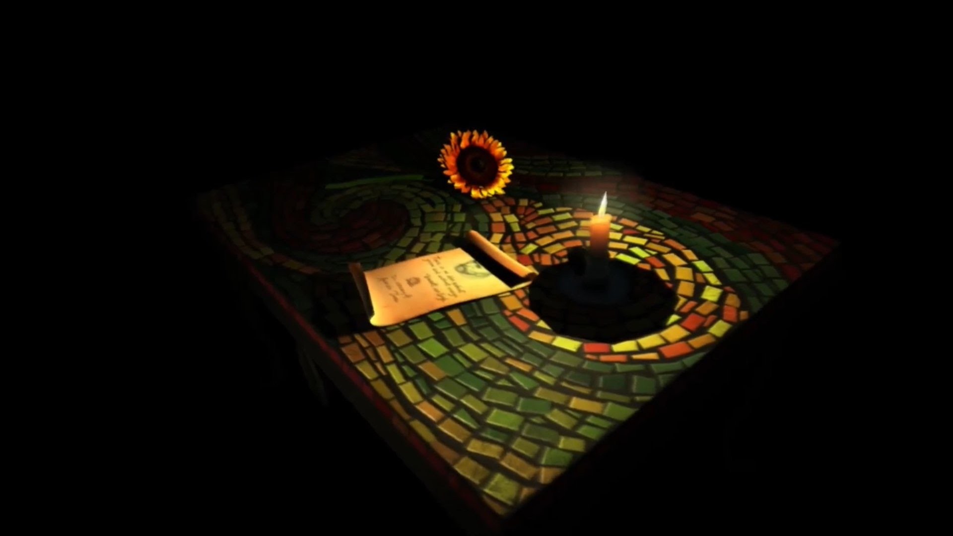 1920x1080 The Night Cafe : Tribute to Vincent van Gogh in Virtual Reality !
