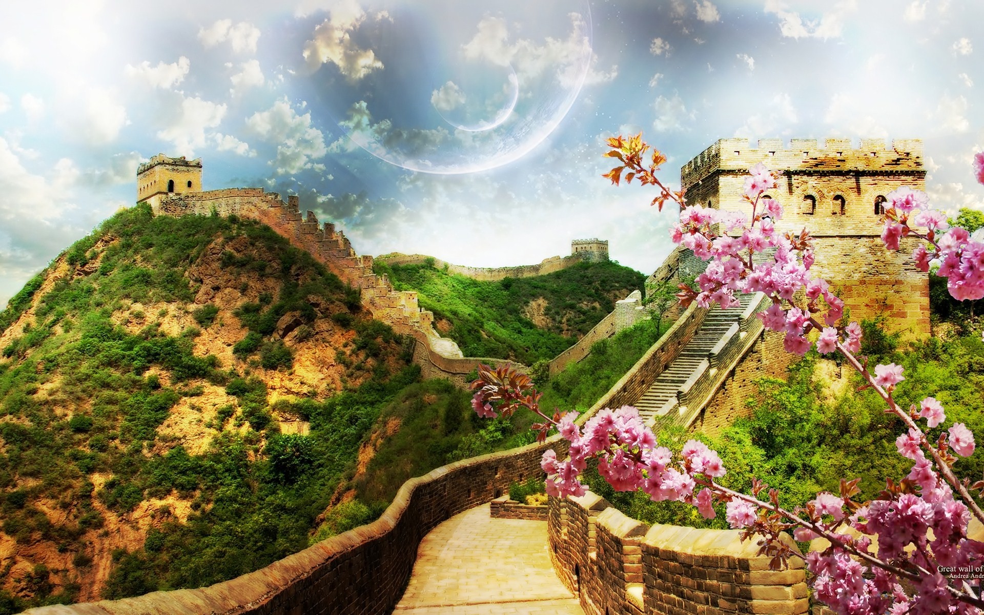 1920x1200 Photography - Great Wall Of China Wallpaper