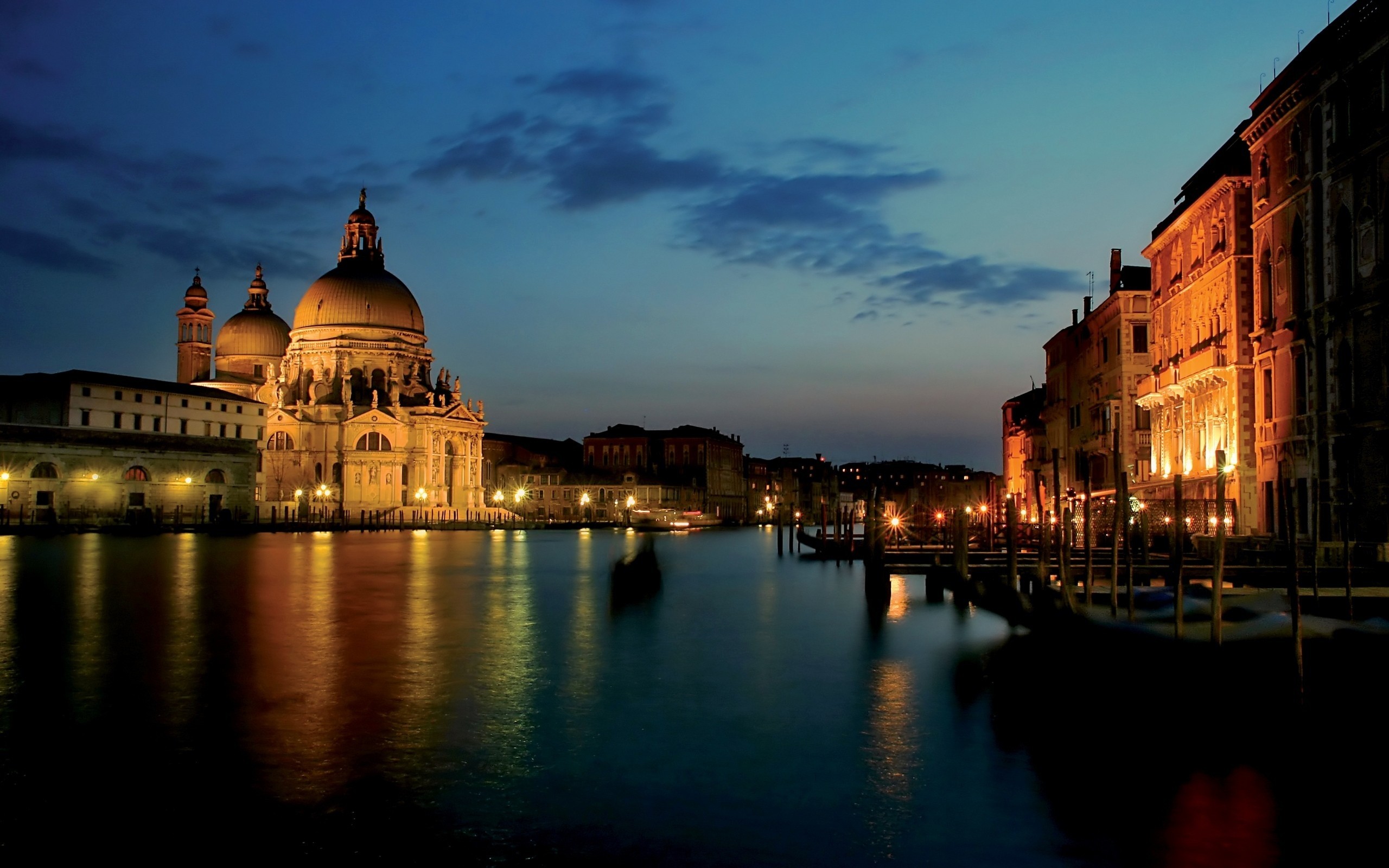 2560x1600 Beauty Night in Venice HD Desktop Wallpaper | HD Desktop Wallpaper