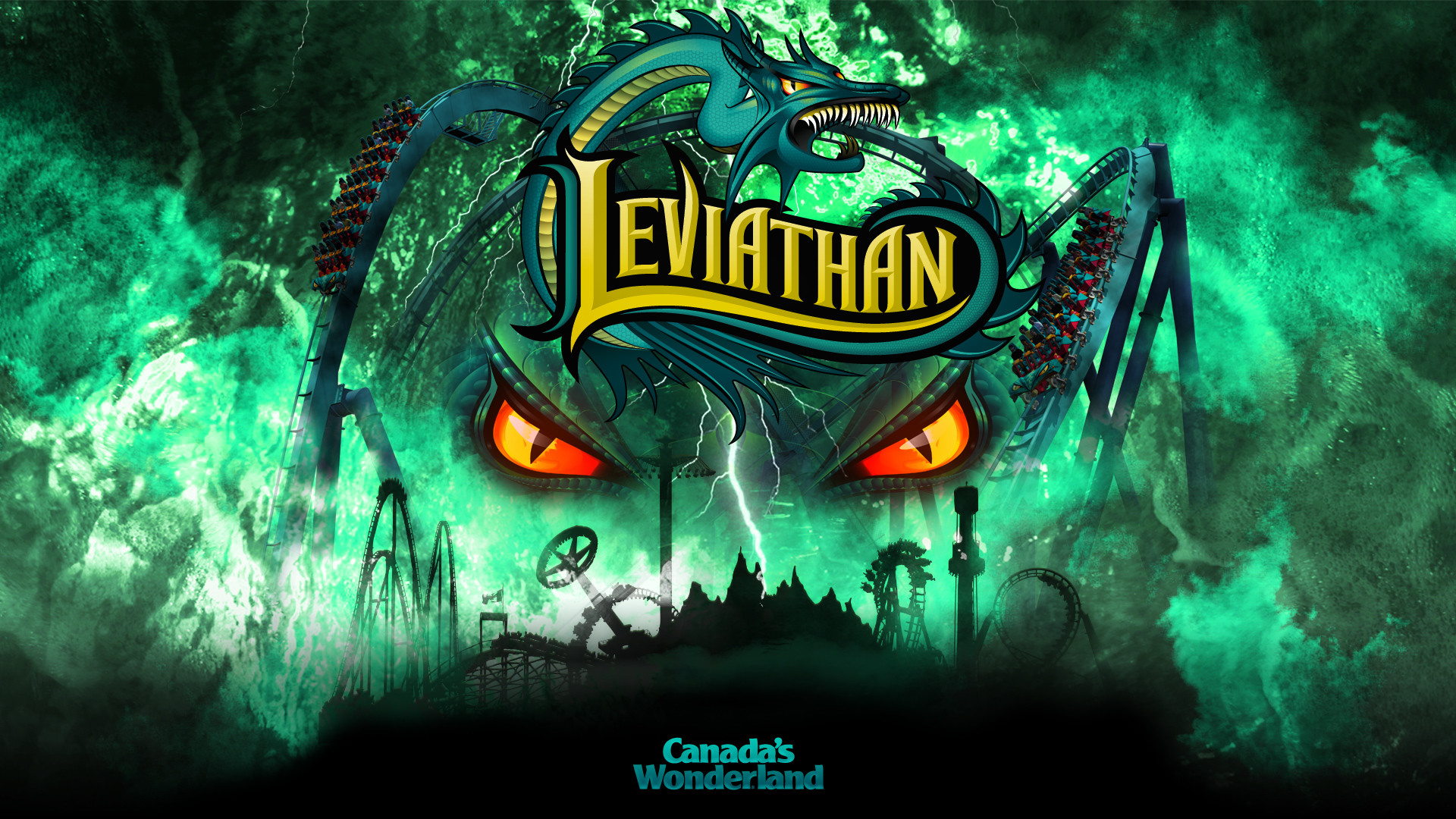 1920x1080 Leviathan Logo at Canada's Wonderland wallpaper - Click picture for high  resolution HD wallpaper