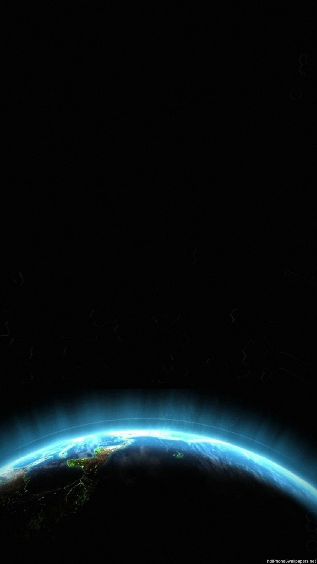 1080x1920  circle space planet blue iPhone 6 wallpapers HD - 6 Plus  backgrounds
