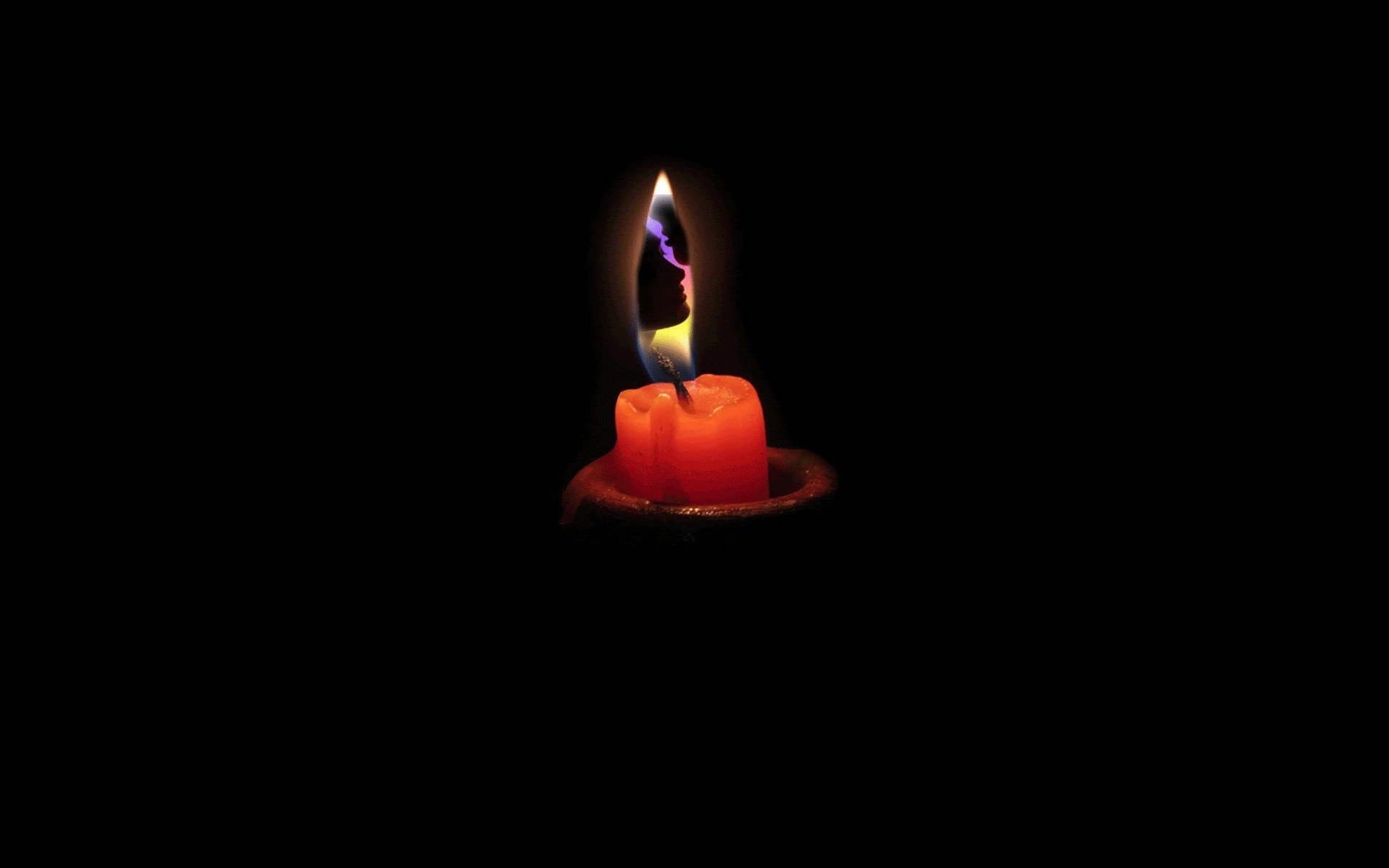 1920x1200 Water Candle Wallpaper Phone
