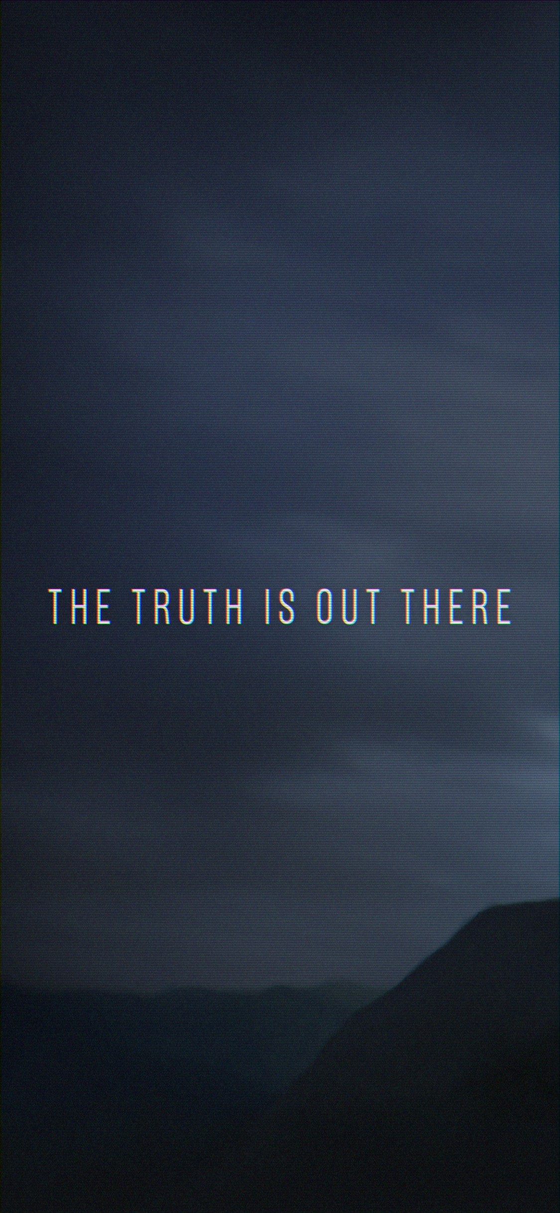 1125x2436 X Files Wallpaper for iphone