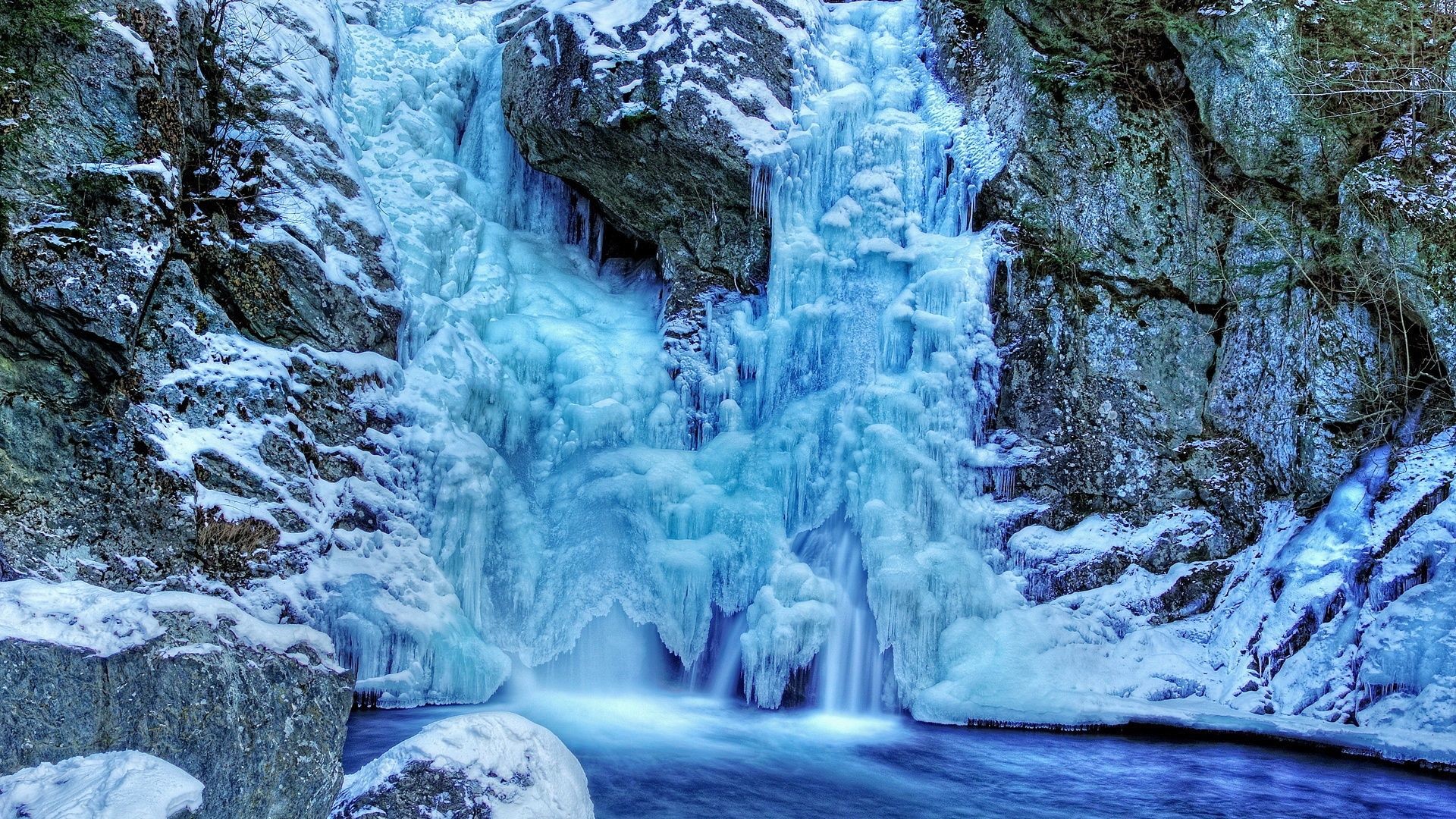 1920x1080 frozen waterfall |  Frozen waterfall Wallpaper