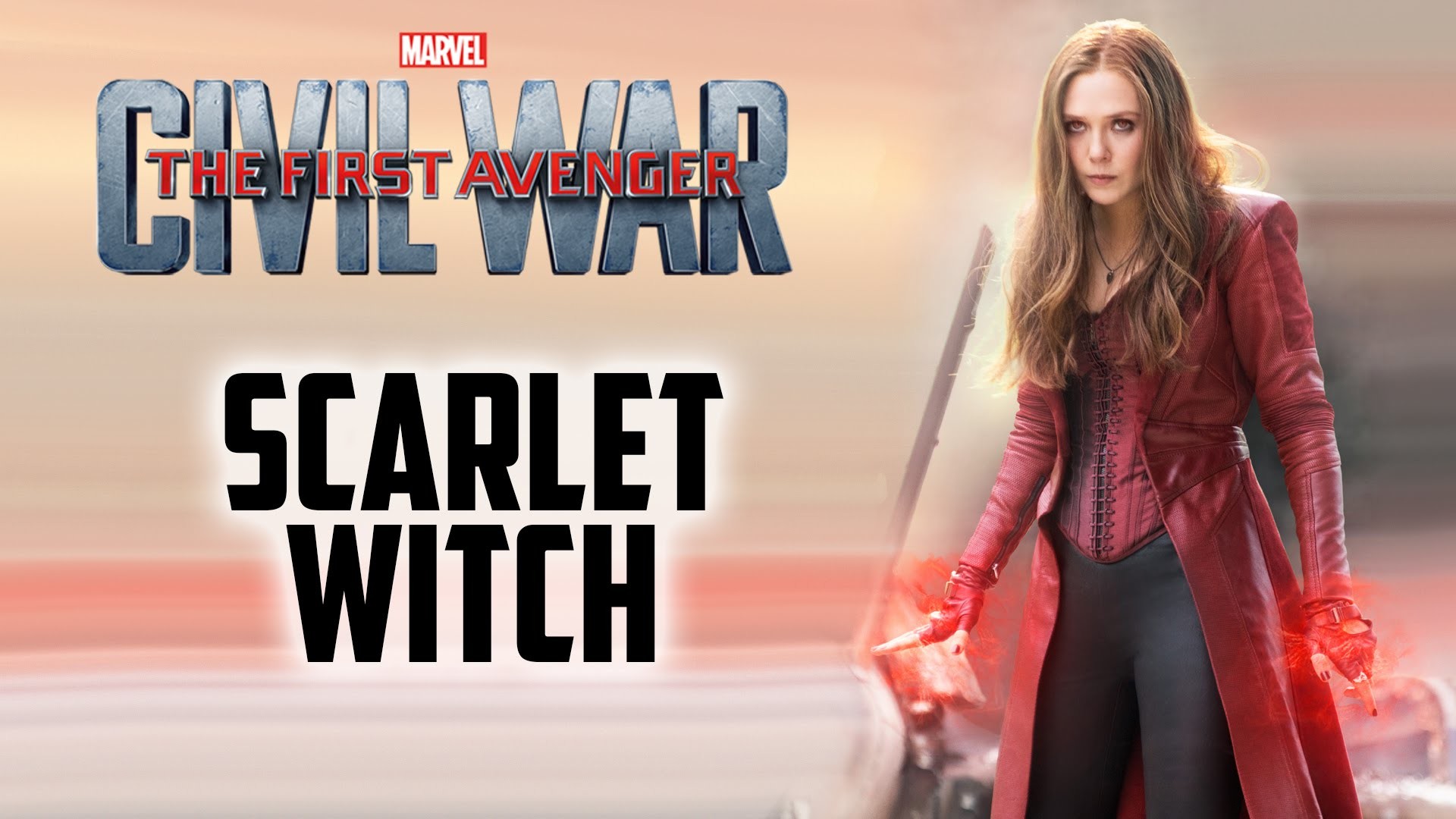 1920x1080 Team CAP | Scarlet Witch | THE FIRST AVENGER: CIVIL WAR
