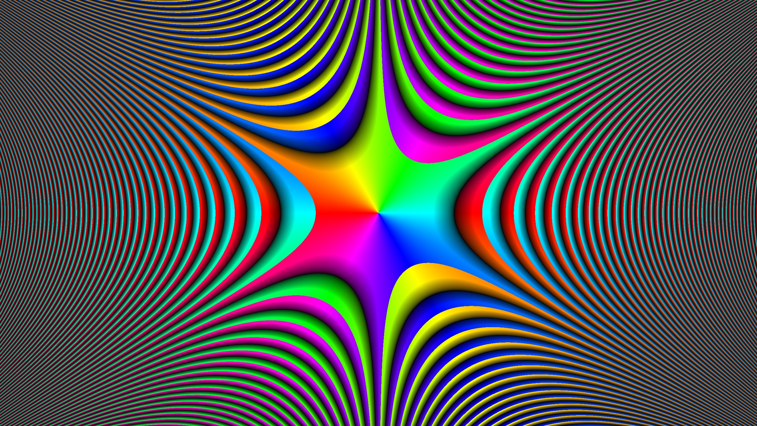 2560x1440 Colorful-Illusion-Wallpaper