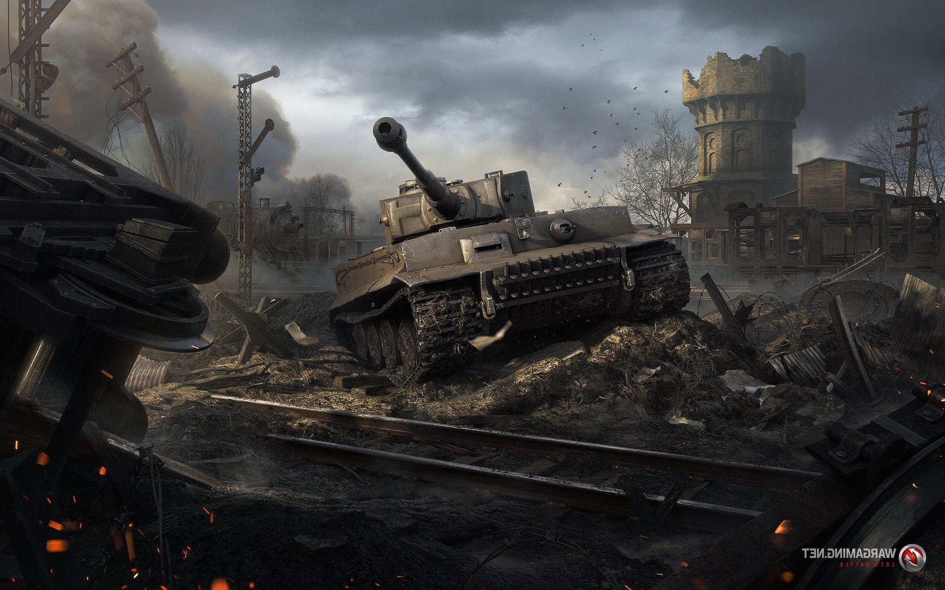 1920x1200 World Of Tanks, Video Games, Tiger I, World War II, War Wallpapers