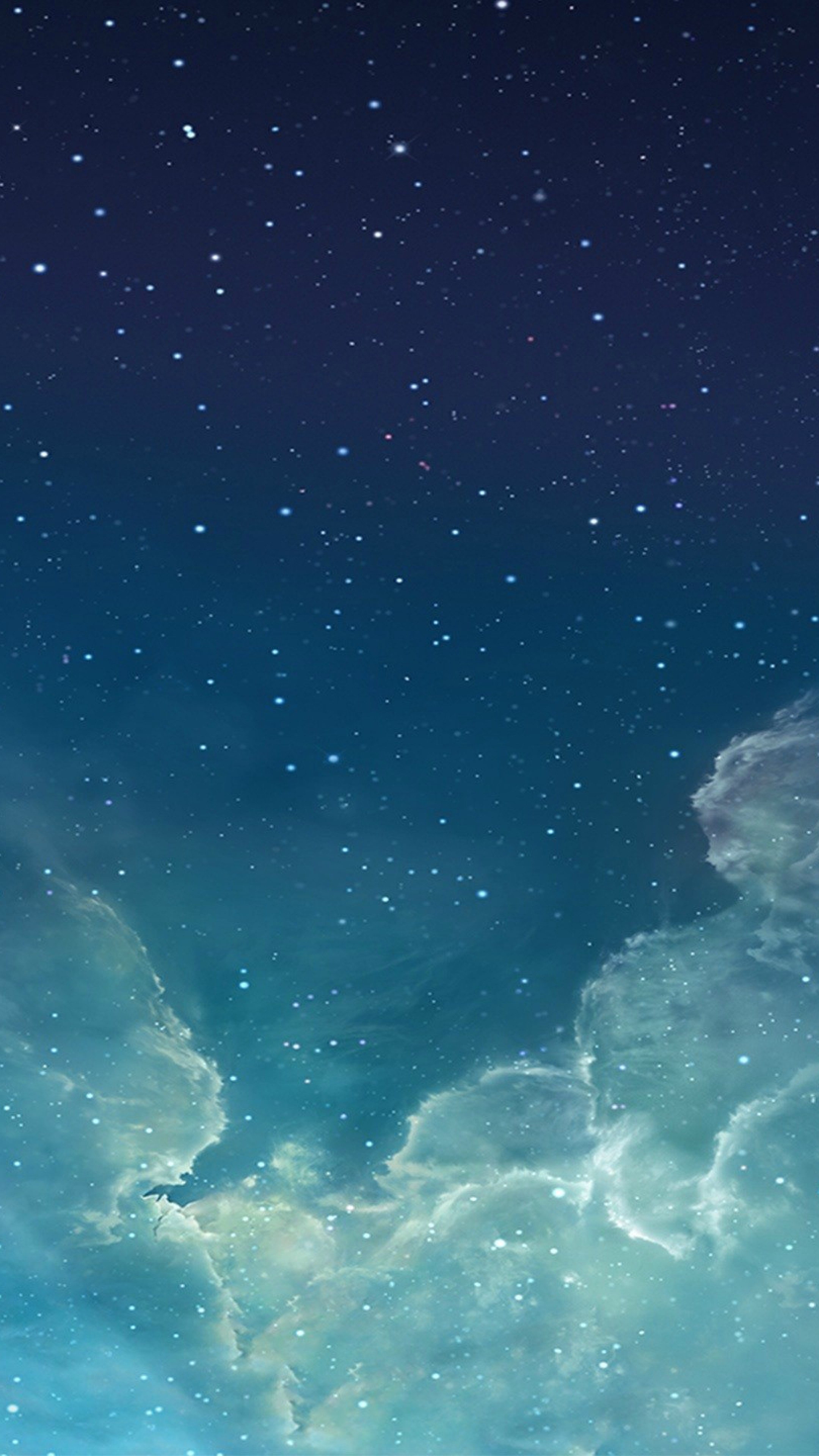 2160x3840  Wallpaper sky, stars, clouds, abstract