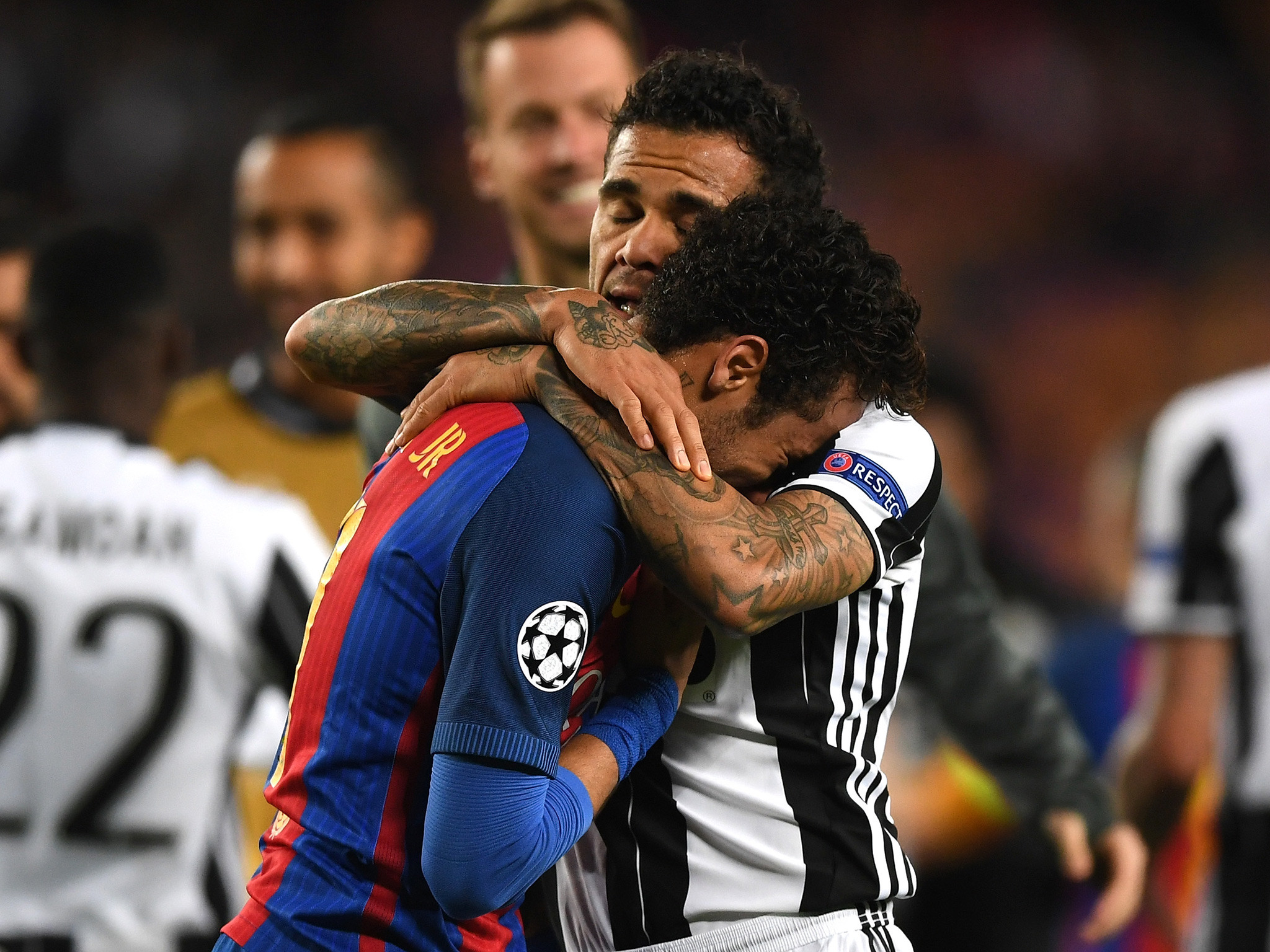 2048x1536 Dani Alves reveals what he said to Neymar after Barcelona's Champions  League exit to Juventus | The Independent