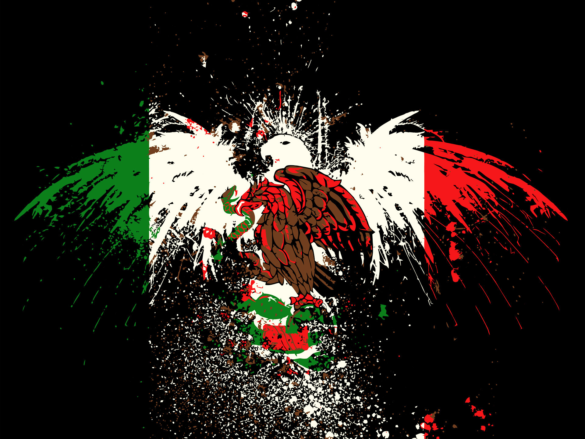1920x1440 2560x1600 Simplistic Colors Of The Mexico Flag Mexican Imagenesanimadas Co
