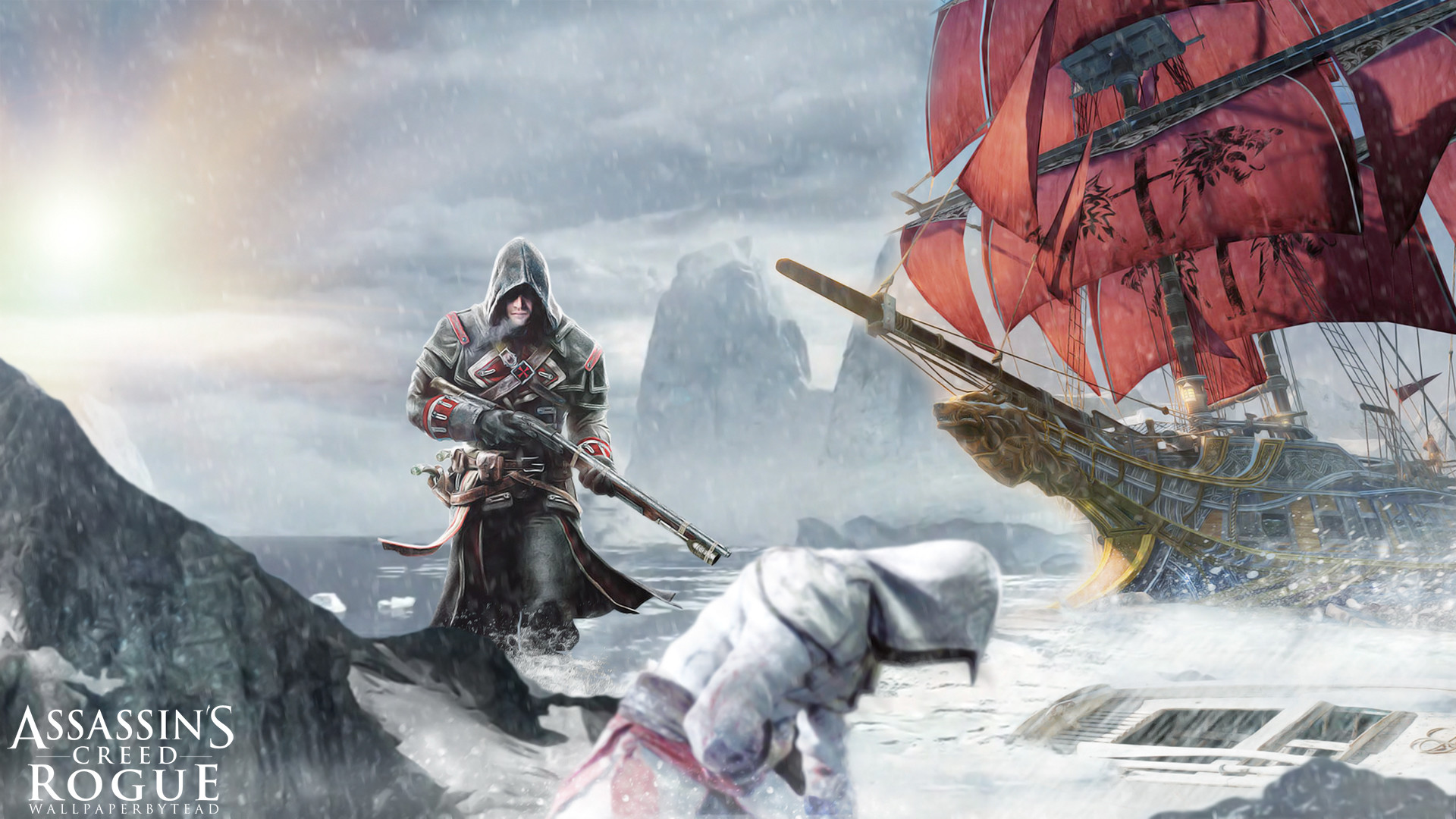1920x1080 ... Assassin's Creed Rogue wallpaper by teaD by santap555