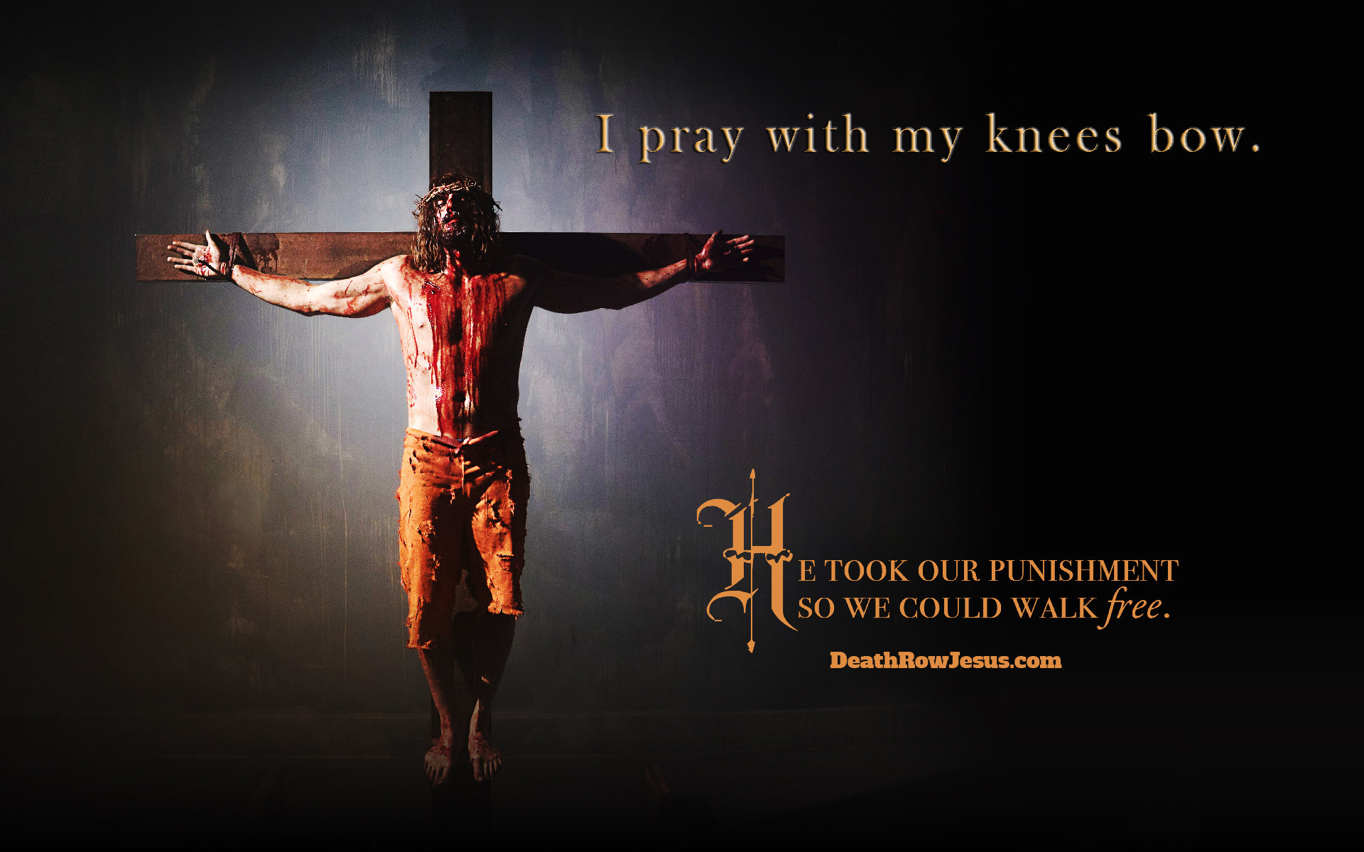 1920x1200 Jesus took the punishment so that we could walk free