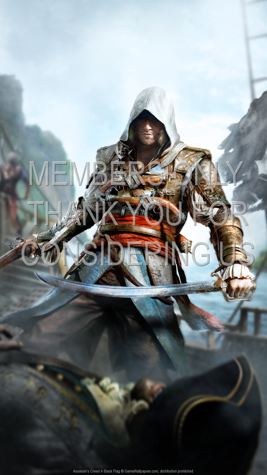 1080x1920 Assassin's Creed 4: Black Flag 1920x1080 Mobile wallpaper or background 04