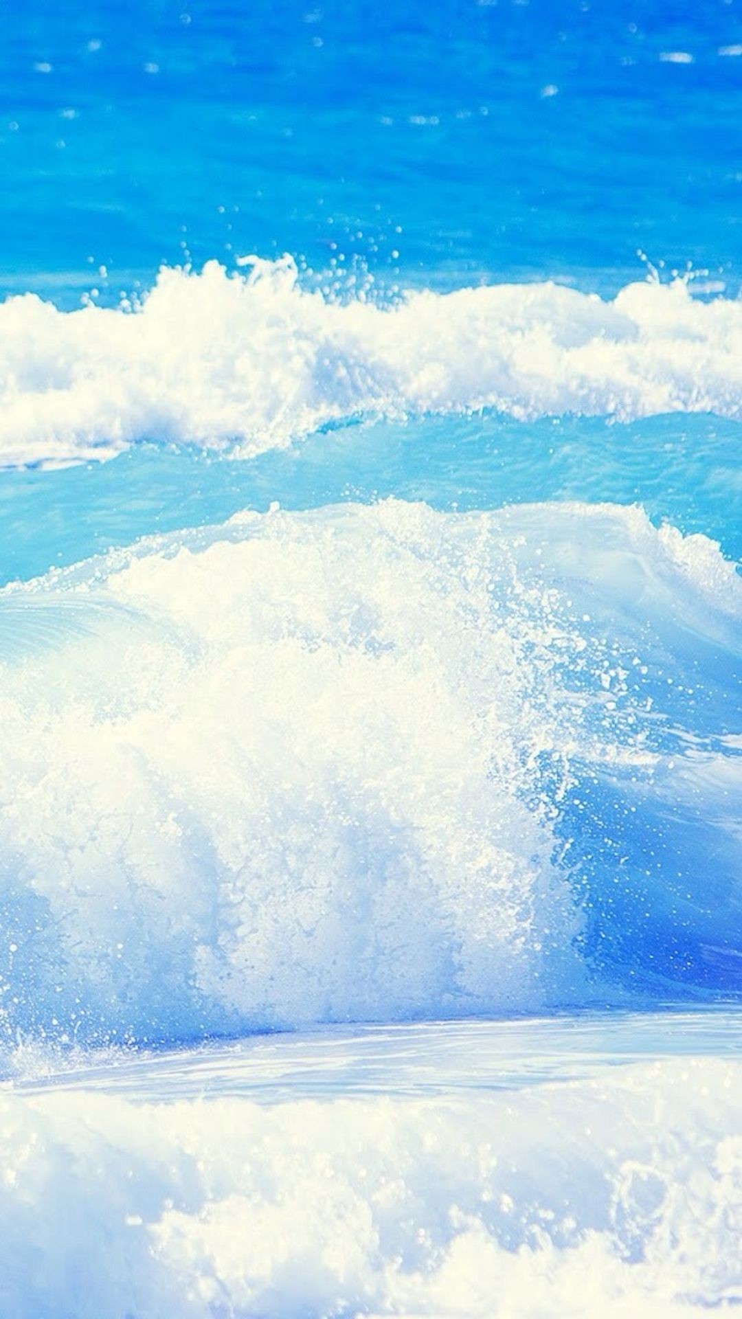 1080x1920 Blue Ocean â Find more Summer Themed Android + iPhone wallpapers  @prettywallpaper