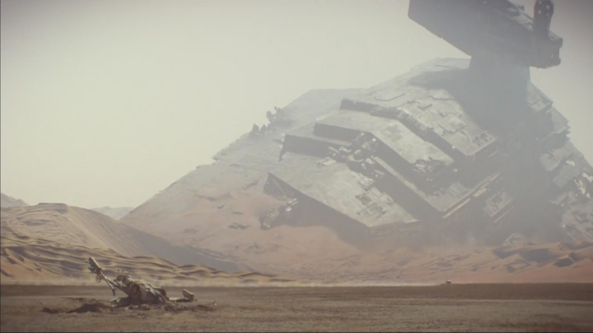 1920x1080  Crashed Star Destroyer wallpaper if anyone wants it