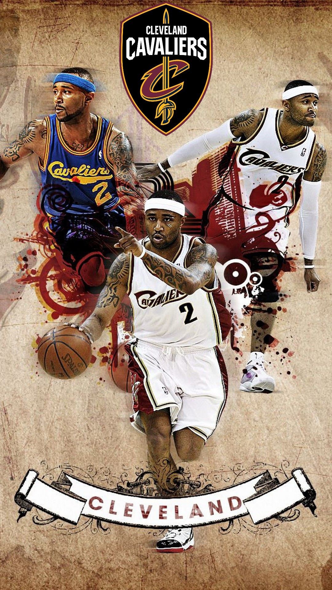 1080x1920 Cleveland Cavaliers NBA Wallpaper For Mobile | Best Basketball Wallpapers