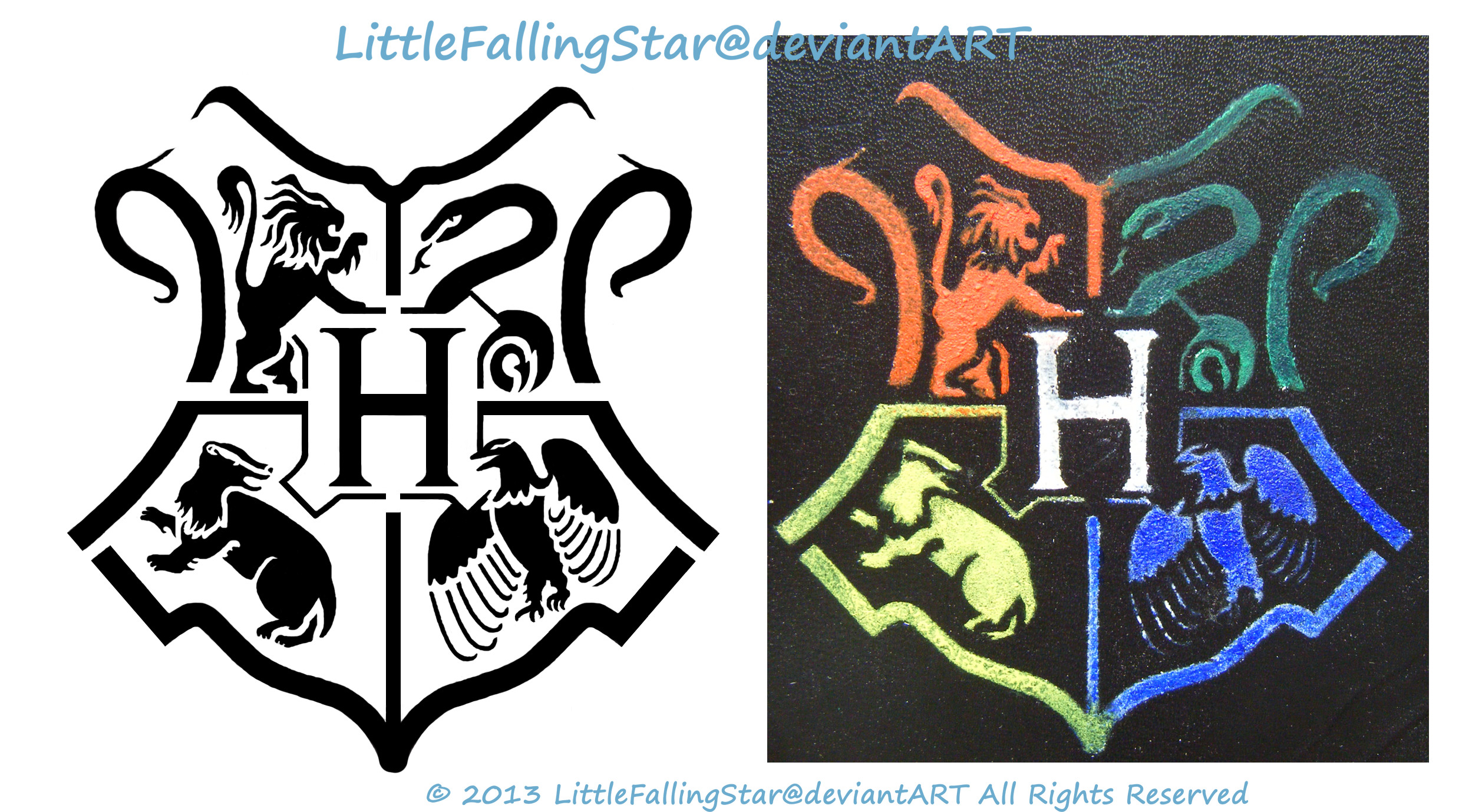 2515x1379 Hogwarts stencil by LittleFallingStar Hogwarts stencil by LittleFallingStar