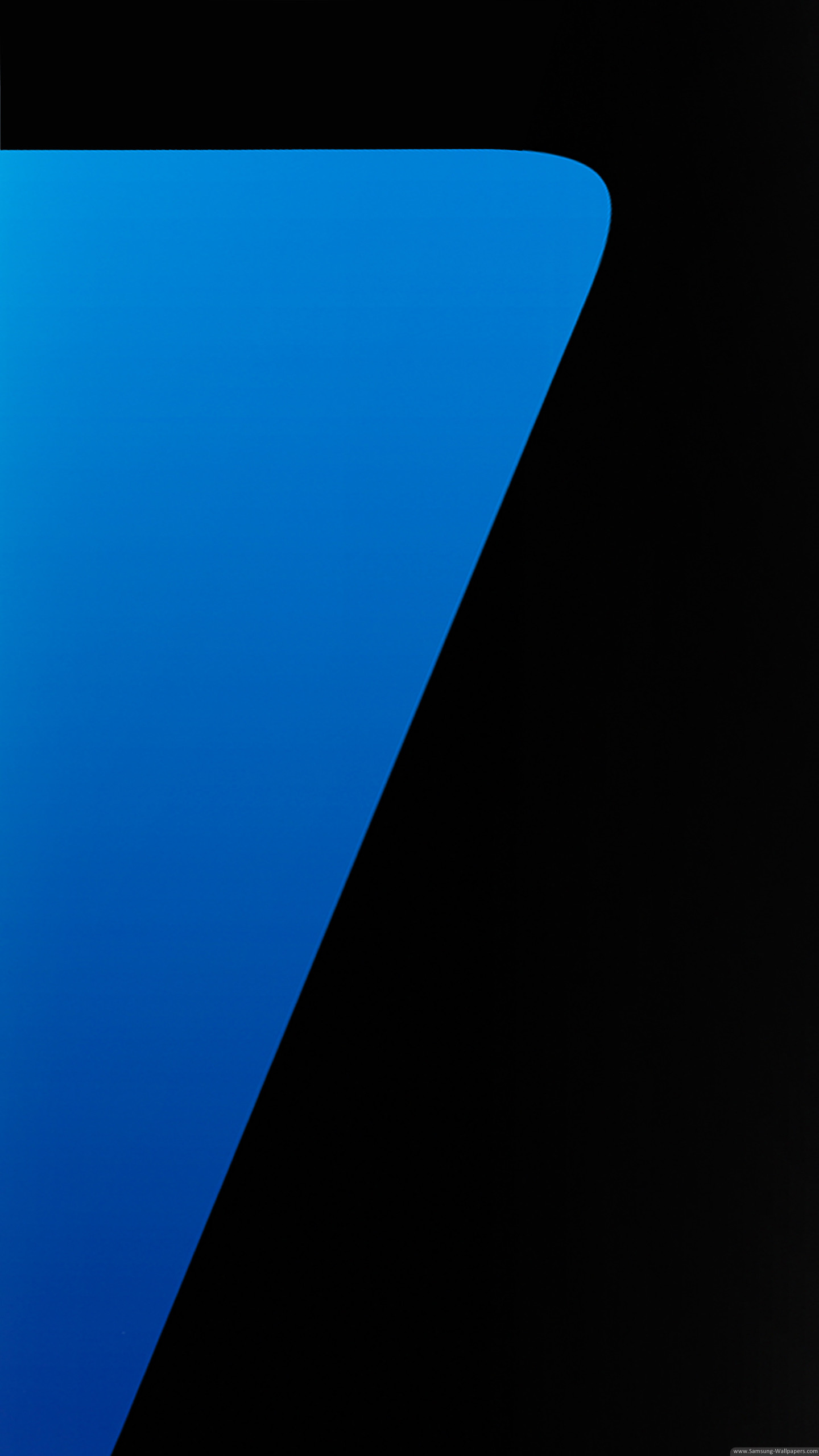 1440x2560 Samsung Galaxy S7 Edge Stock Blue  Wallpapers HD