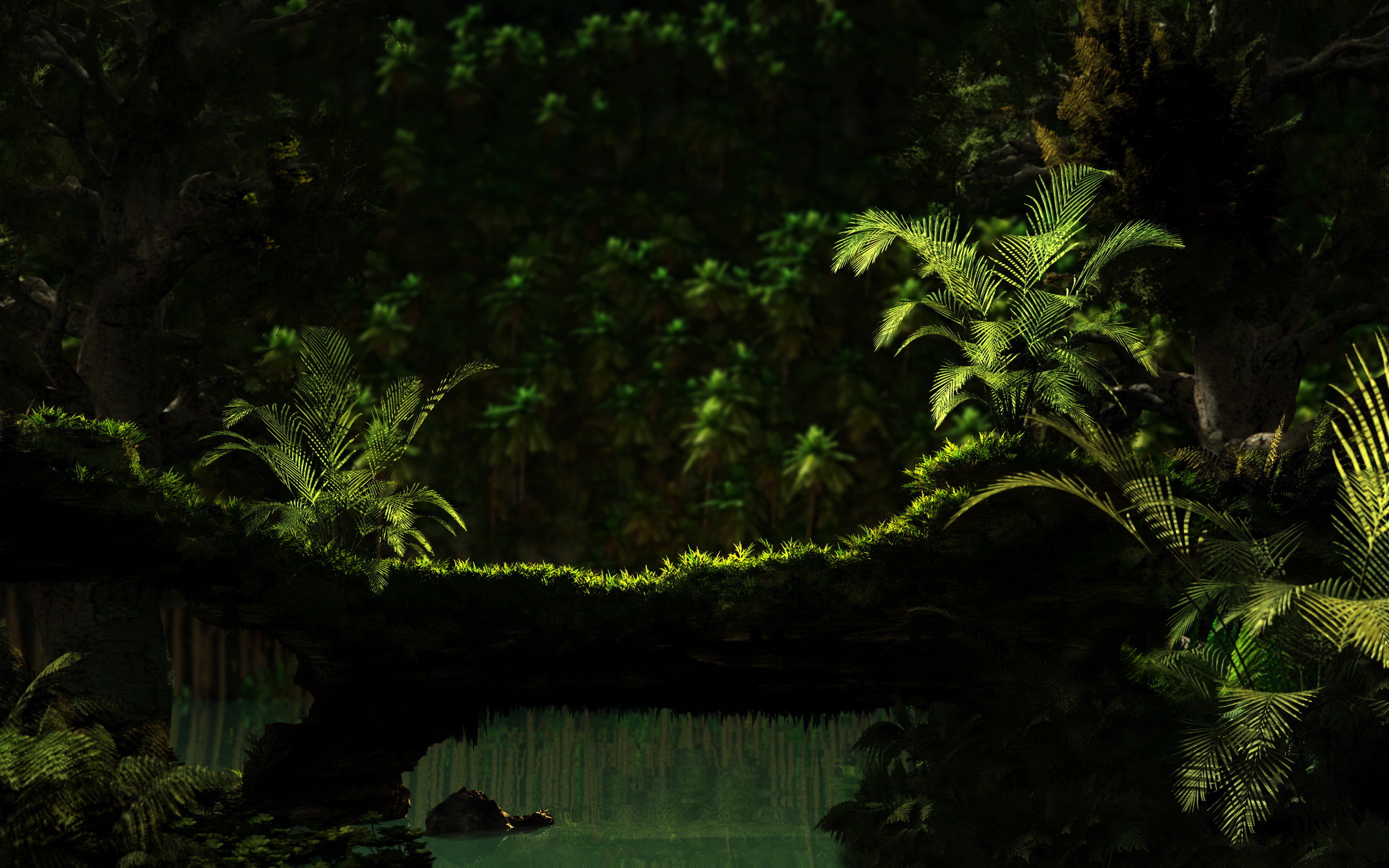 2560x1600 Awesome Jungle Wallpaper 41671