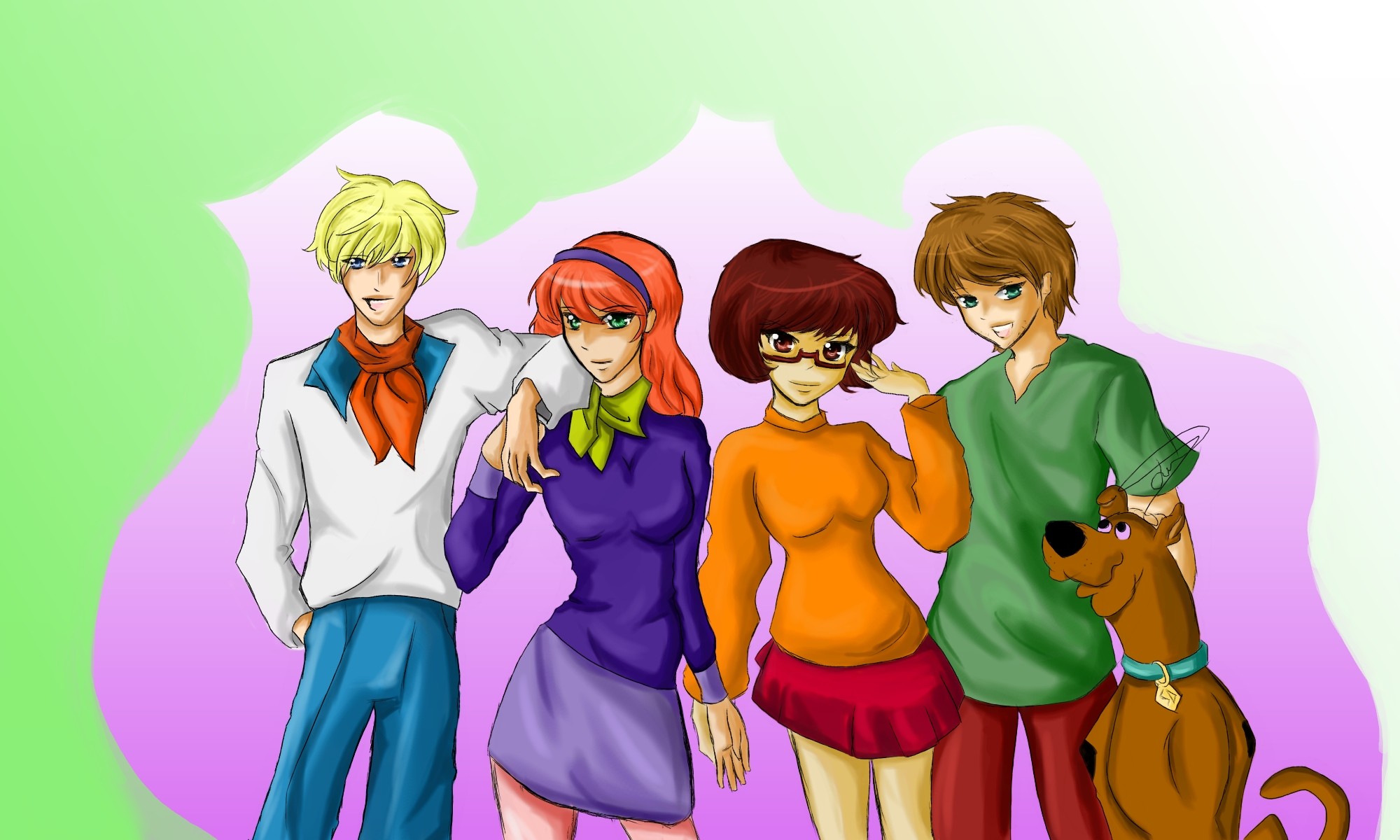 2000x1200 Scooby doo Characters Wallpaper for PC (20)