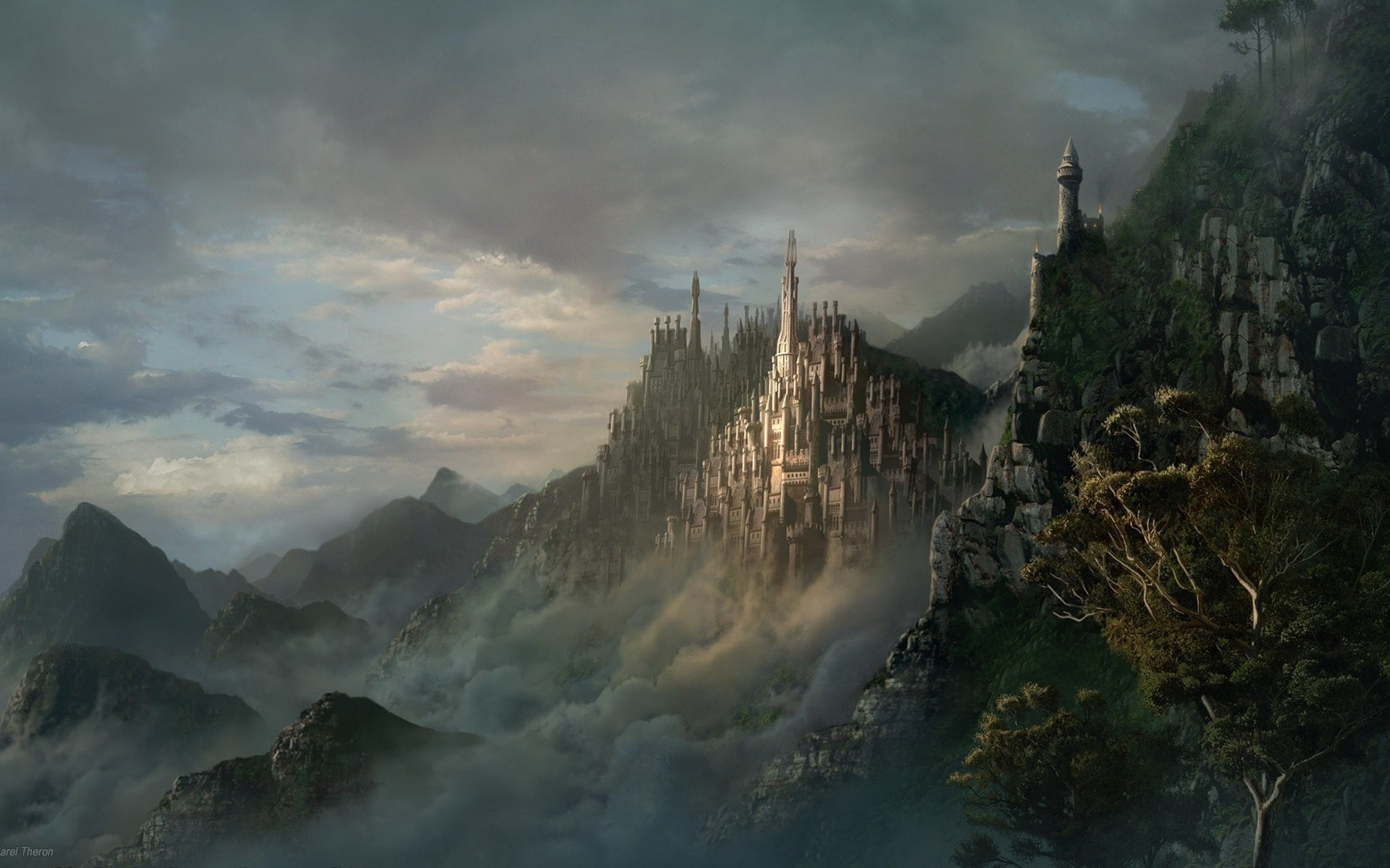 1920x1200 HD Wallpaper | Background ID:146685.  Fantasy Castle