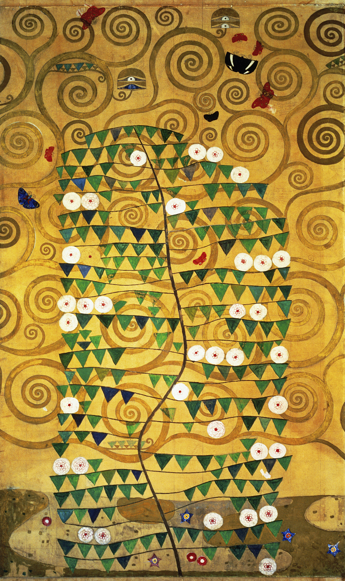1189x2000 Tree of Life by Gustav Klimt