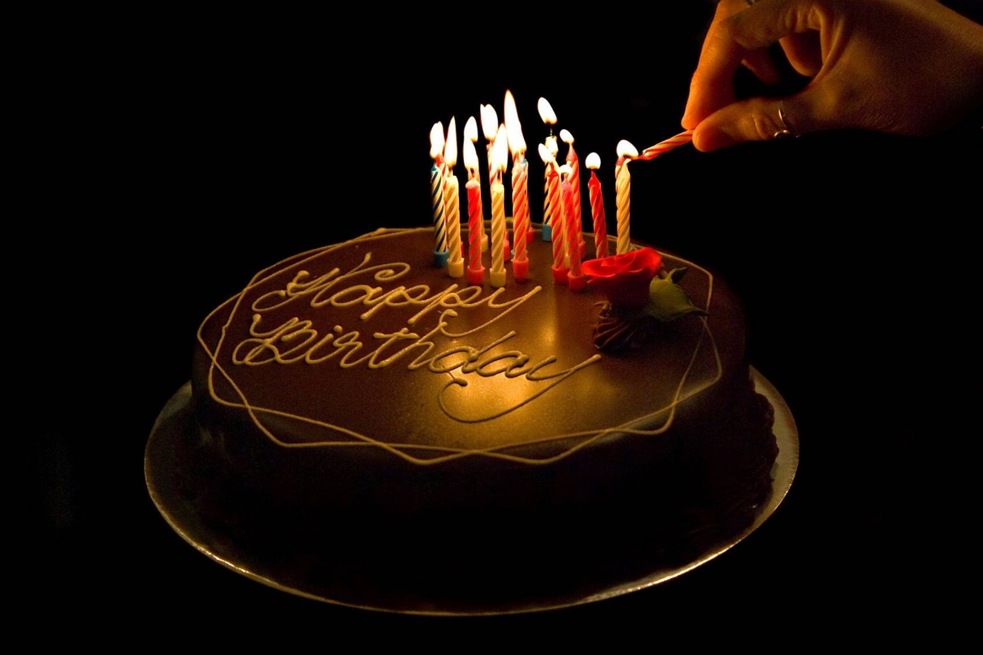 1920x1280 Happy Birthday Cake Candles Wallpapers