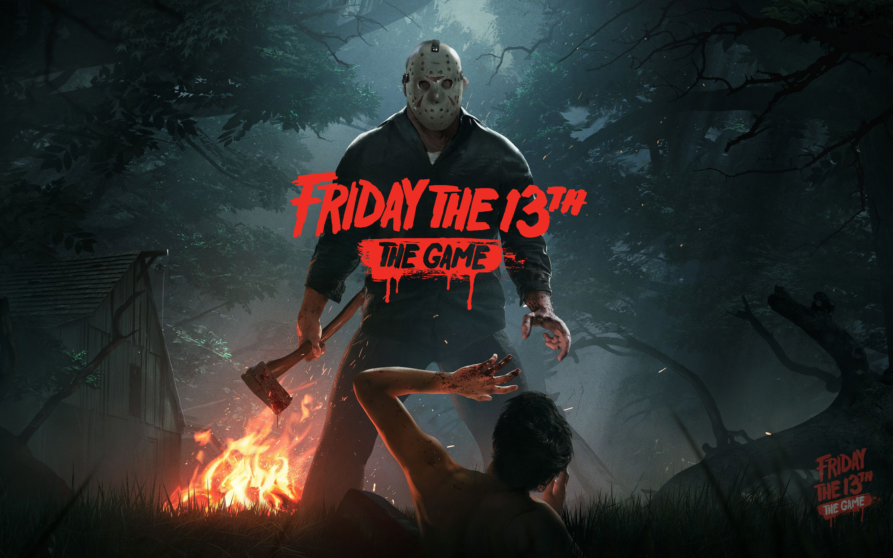 2880x1800 Friday The 13th The Game 1366x768 Resolution