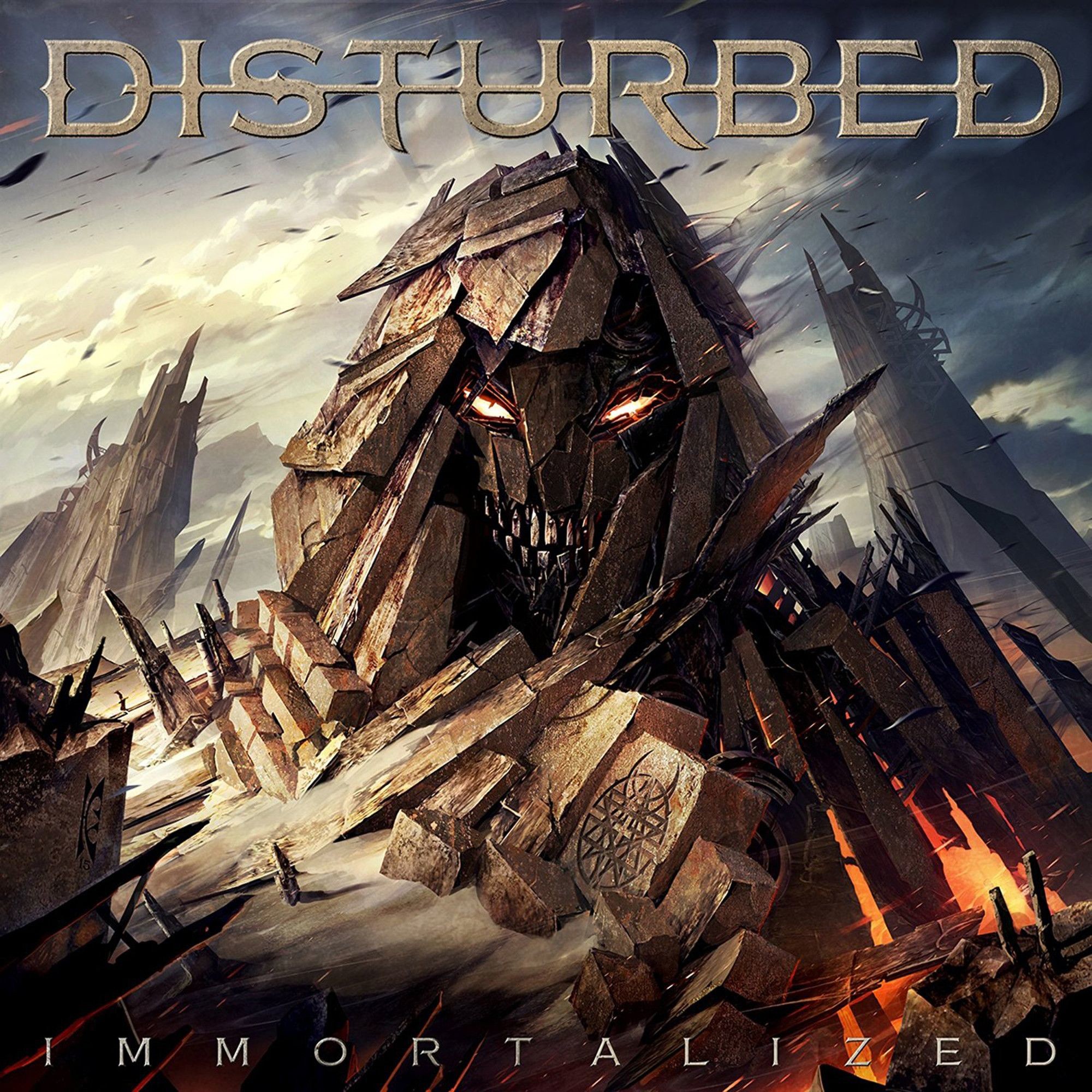 2000x2000 Disturbed - Immortalized - CD