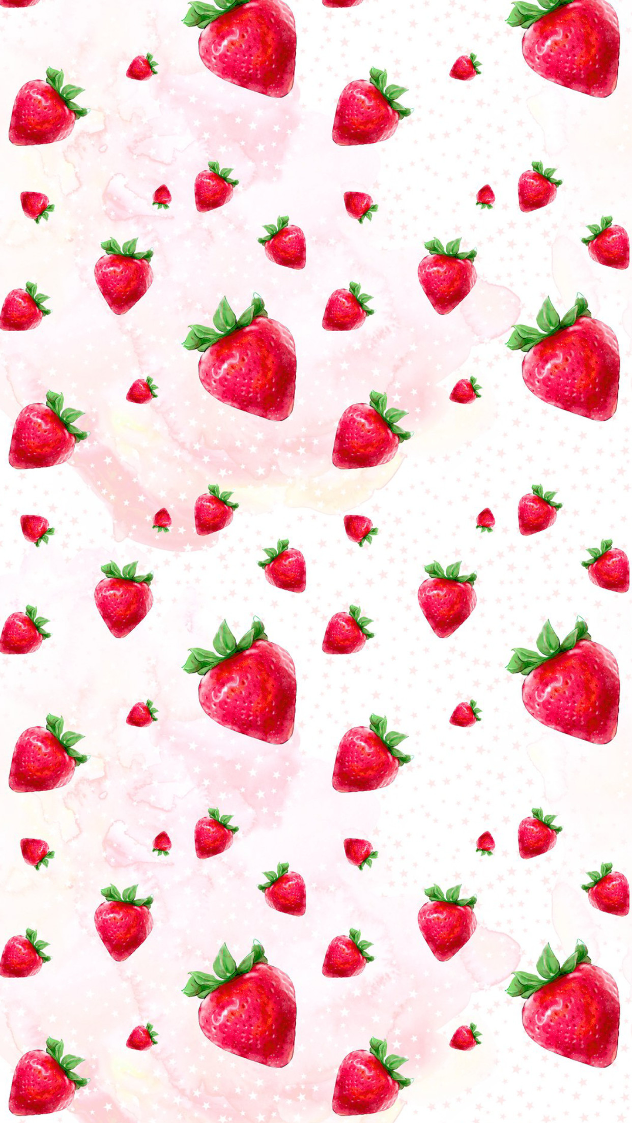 1242x2208 Strawberries Erdbeeren, Hintergrundbilder, Haushalt, Essen Tapete,  Niedliche HintergrÃ¼nde, Hintergrundbilder FÃ¼rs Handy