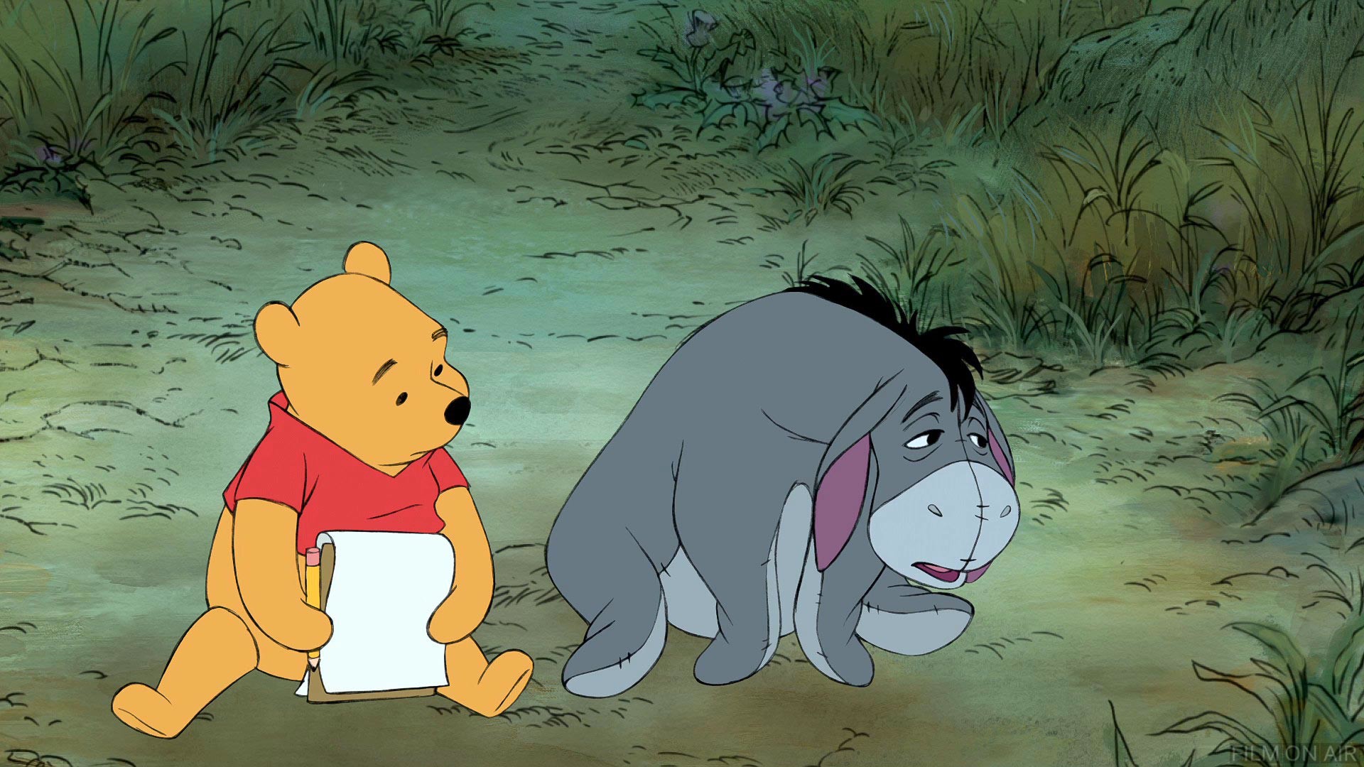 1920x1080 Eeyore Depressed in Winnie the Pooh in Winnie the Pooh