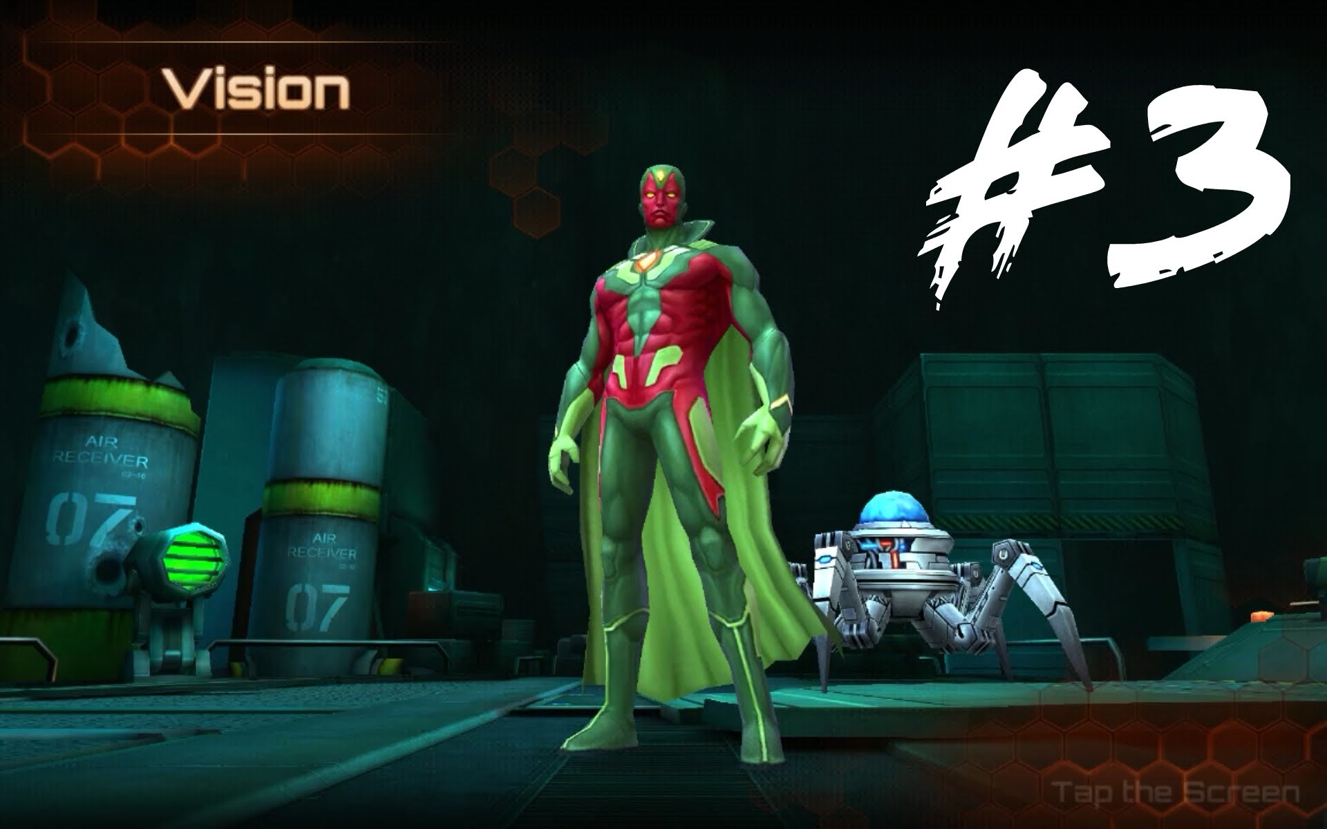 1920x1200 #Marvel future fight - Android Walkthrough part 3 - boss battle (ft.vision)