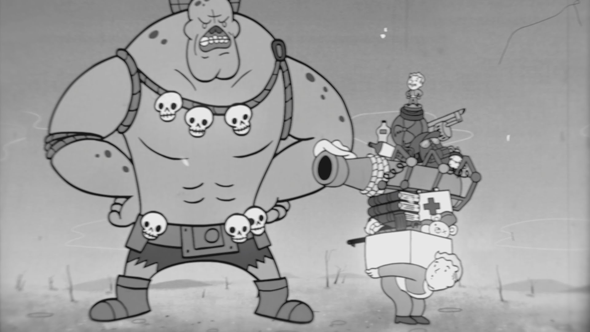 1920x1080 Motionographer Making cute 1950s-style animations for a cruel,  post-apocalyptic world