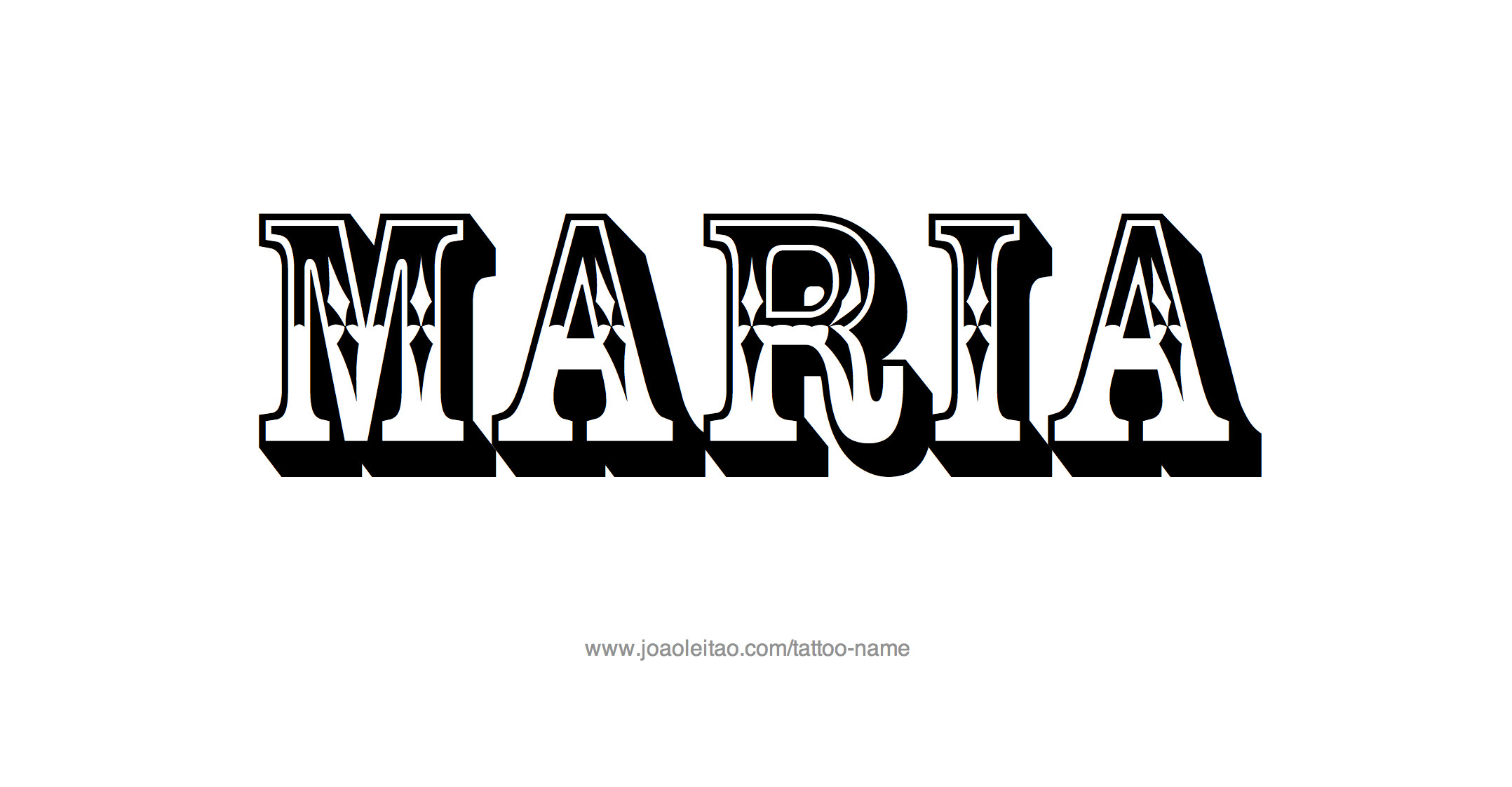 2156x1122 Tattoo Design Name Maria