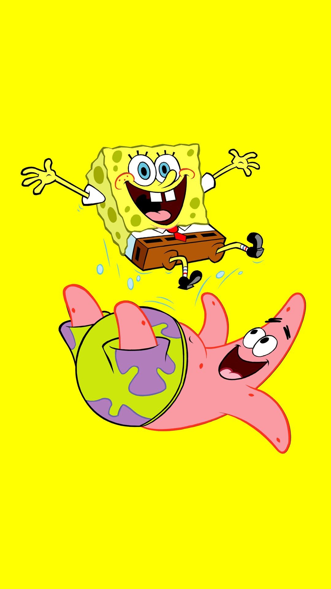 1080x1920 Funny SpongeBob And Patrick