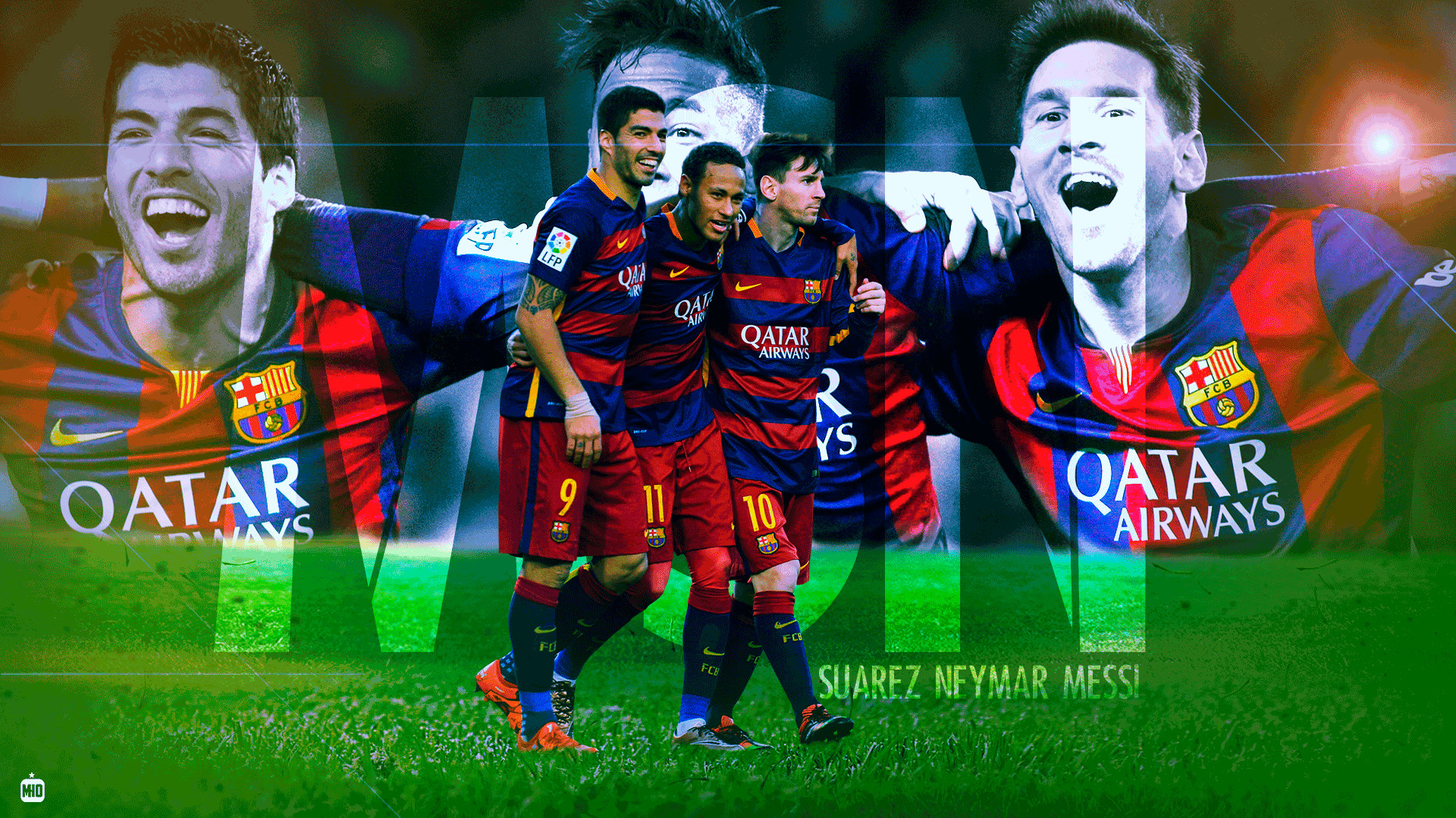 1920x1080 ... Messi-Suarez-Neymar /FC BARCELONA/MSN by FCBMher