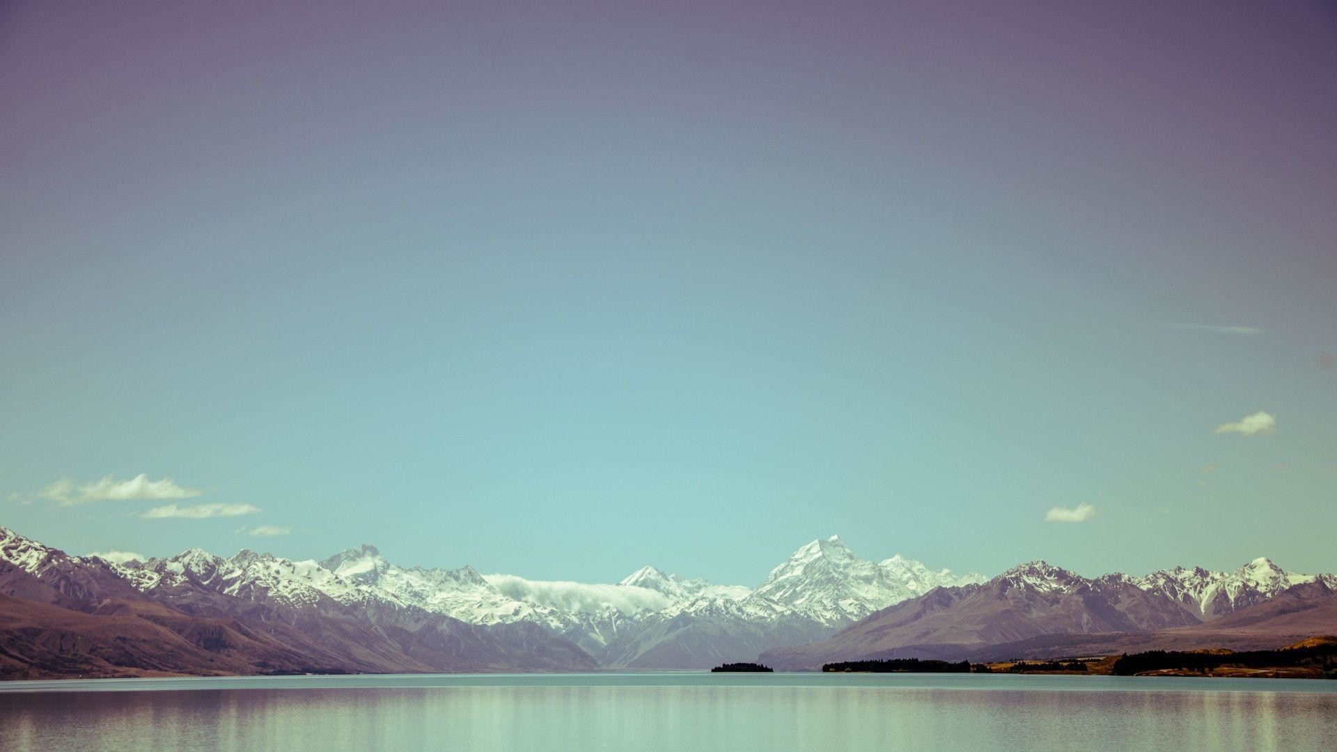 1920x1080 Soothing Desktop Backgrounds. Wallpaperfm Â· Other Â· Blue Sky, Snowy  Mountains - HD Wallpapers 