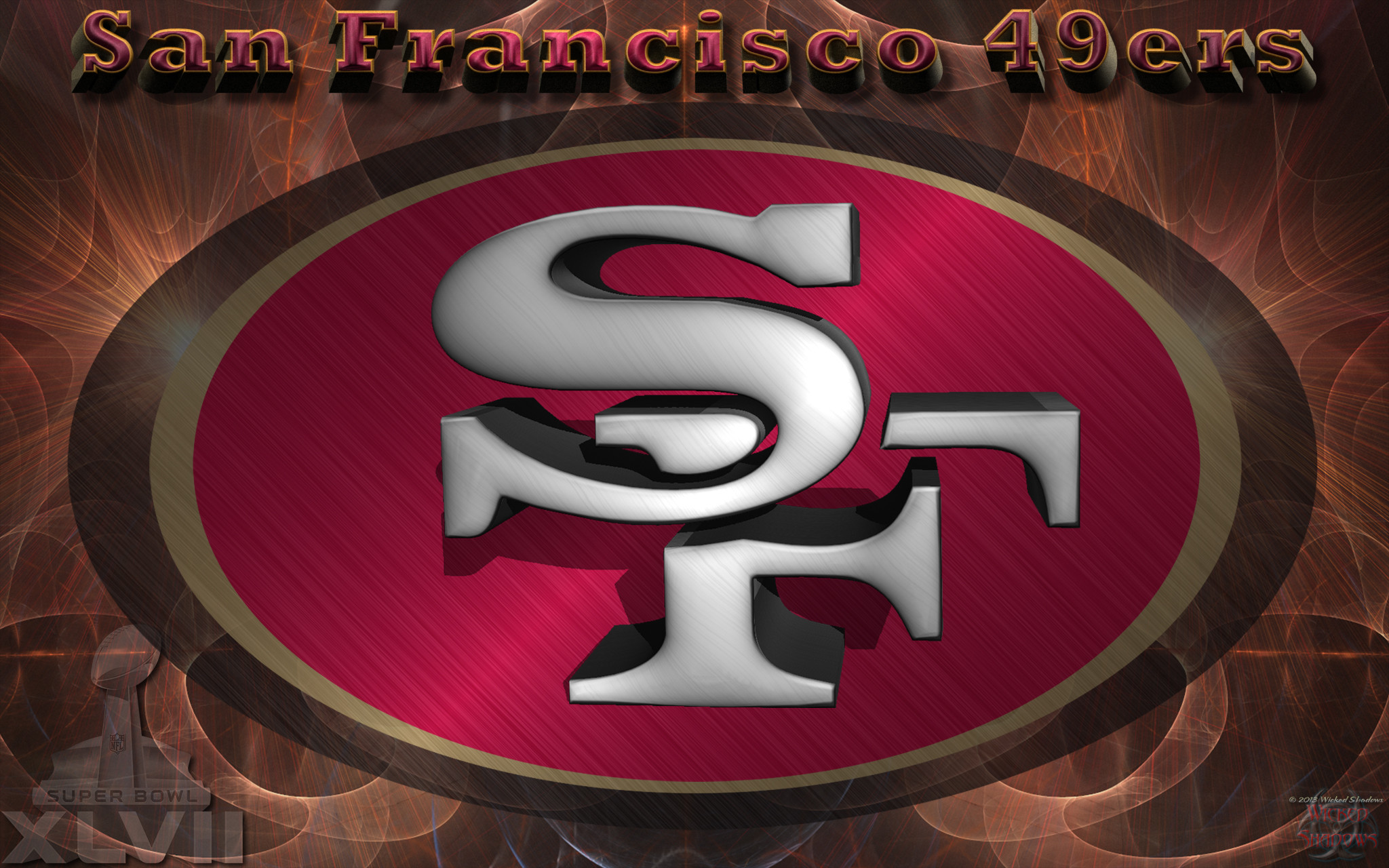 2048x1280 San Francisco 49ers 2013 Super Bowl Wallpaper