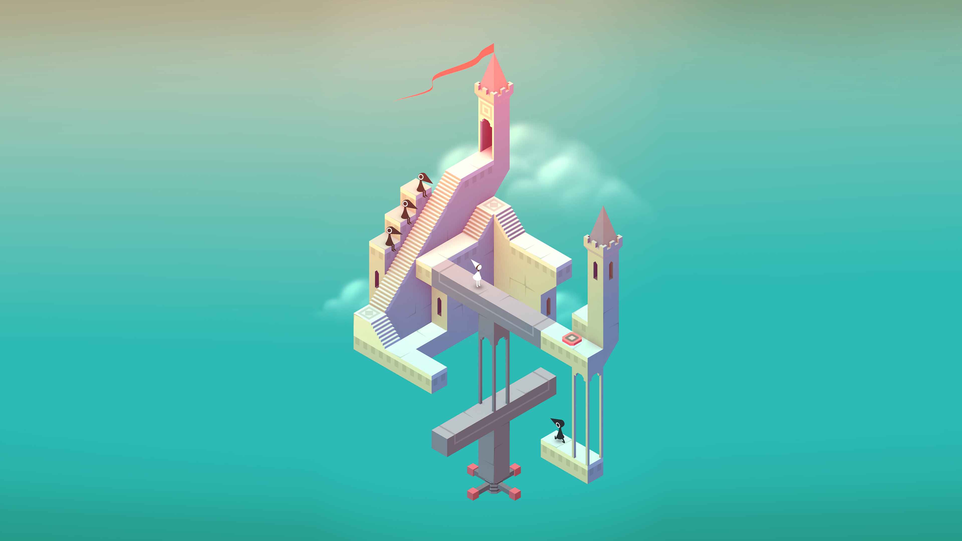 3840x2160 HD Wallpaper | Background ID:675027.  Video Game Monument Valley.  1 Like