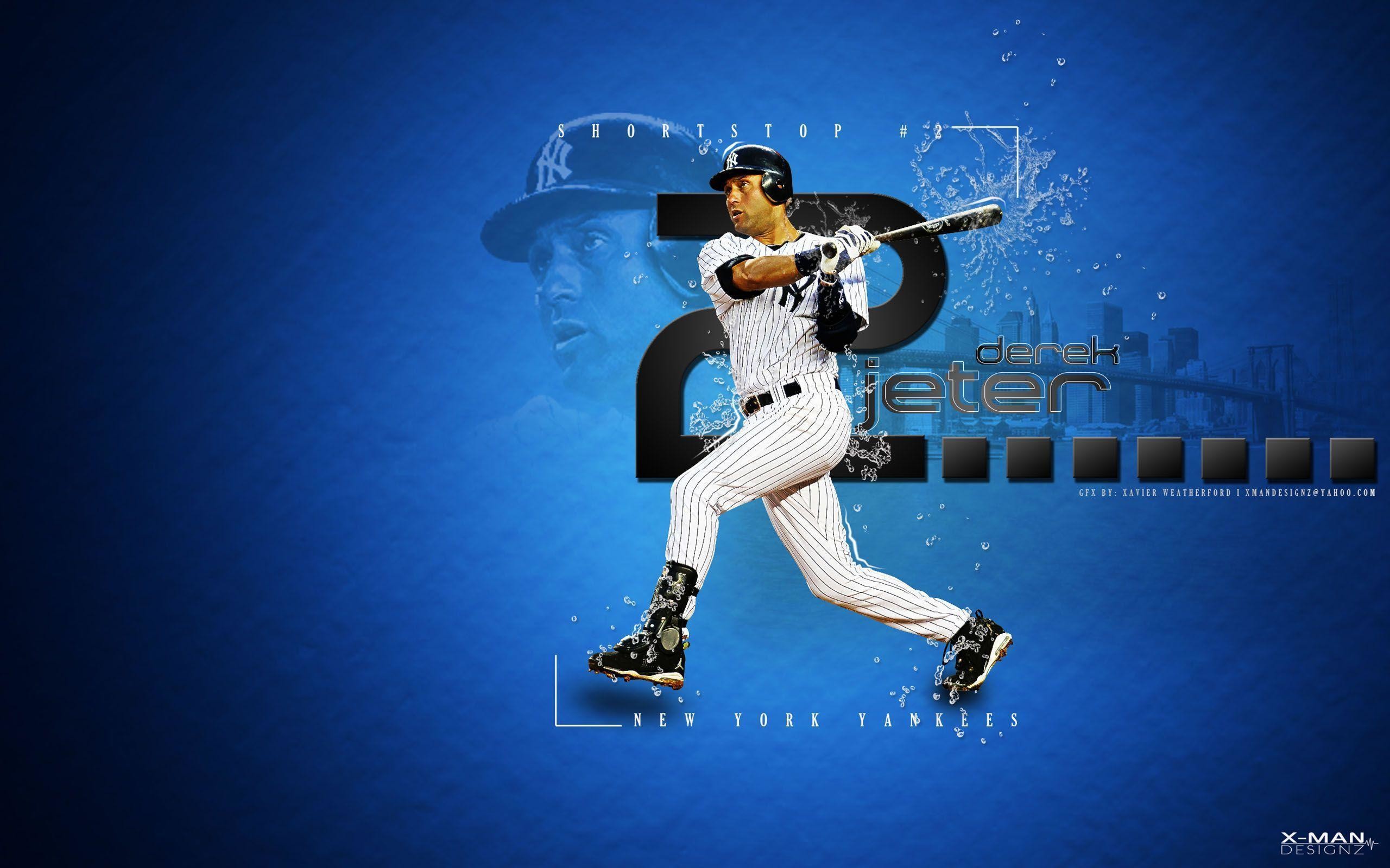 2560x1600 Derek Jeter New York Yankees  wallpaper