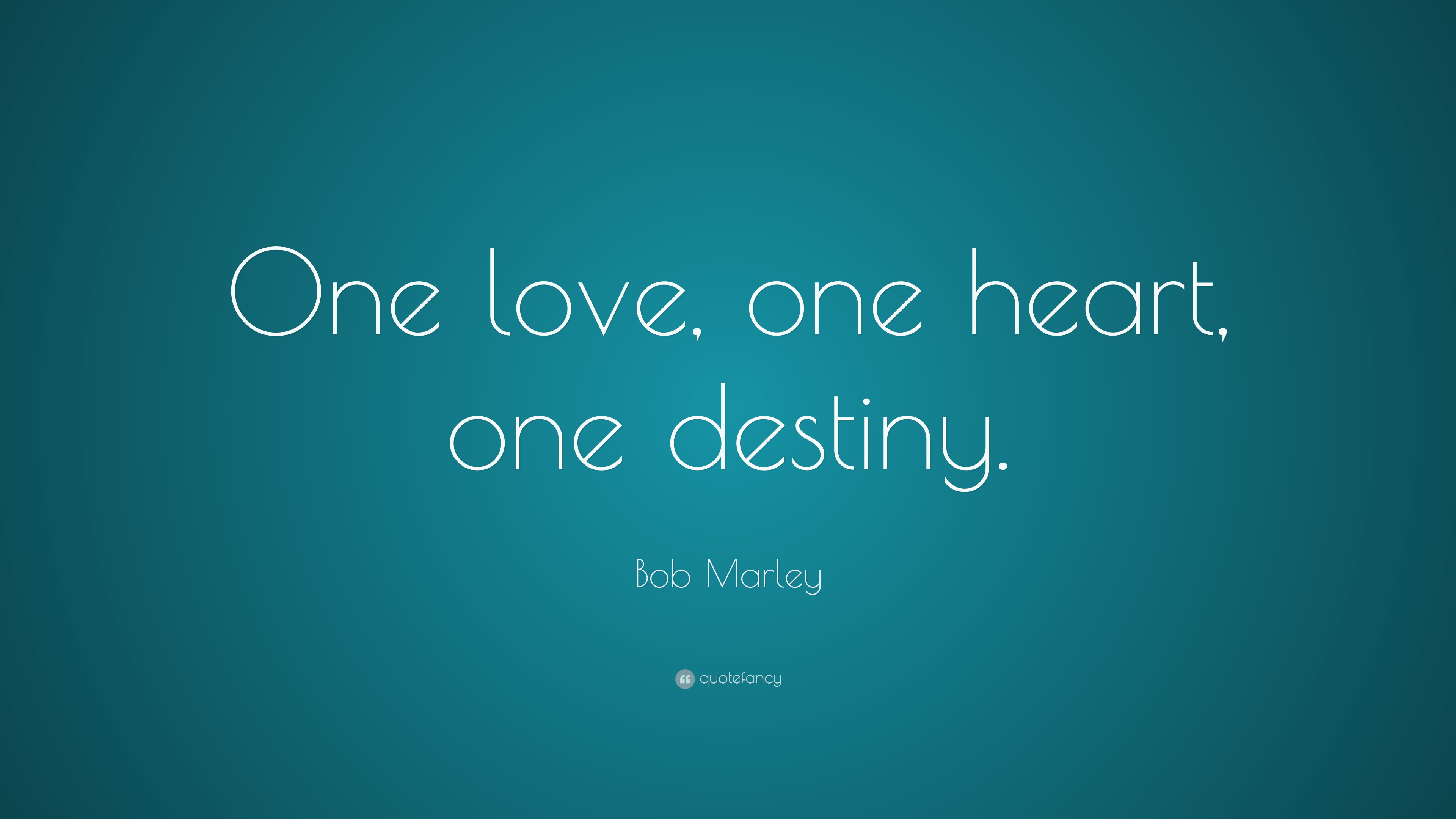 3840x2160 ... Bob Marley Quotes One Love One Heart Bob Marley Quote “One Love, ...