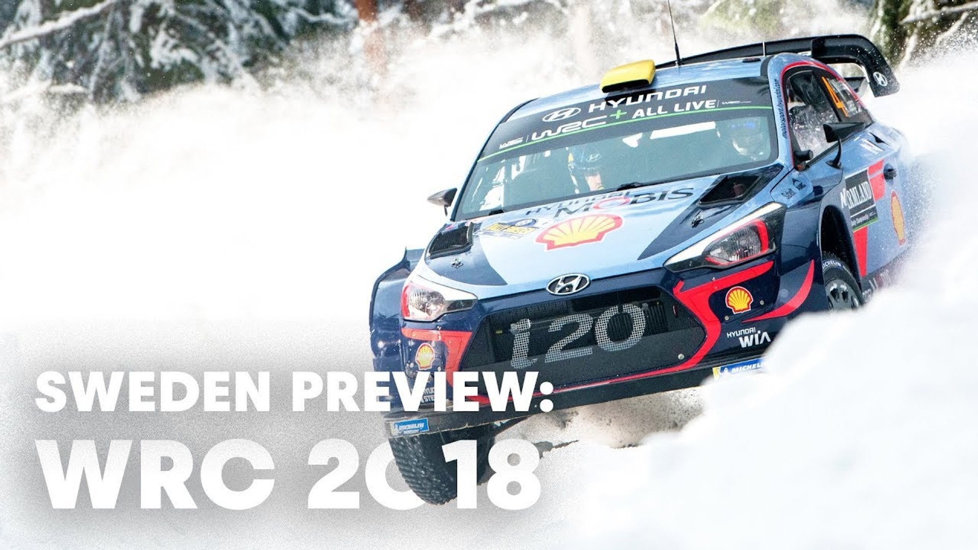 1920x1080 Snow, Ice and Jumps: preview the Swedish Winter Wonderland. | WRC 2018 -  video dailymotion