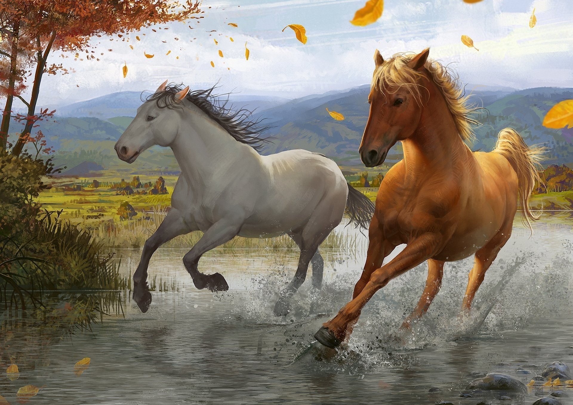 1920x1358 Res: 1920x1080, Christmas Horses Wallpaper for Computer | Angry Horse HD  Wallpapers-1080p. 1920x1080 Christmas Horses Wallpaper ...
