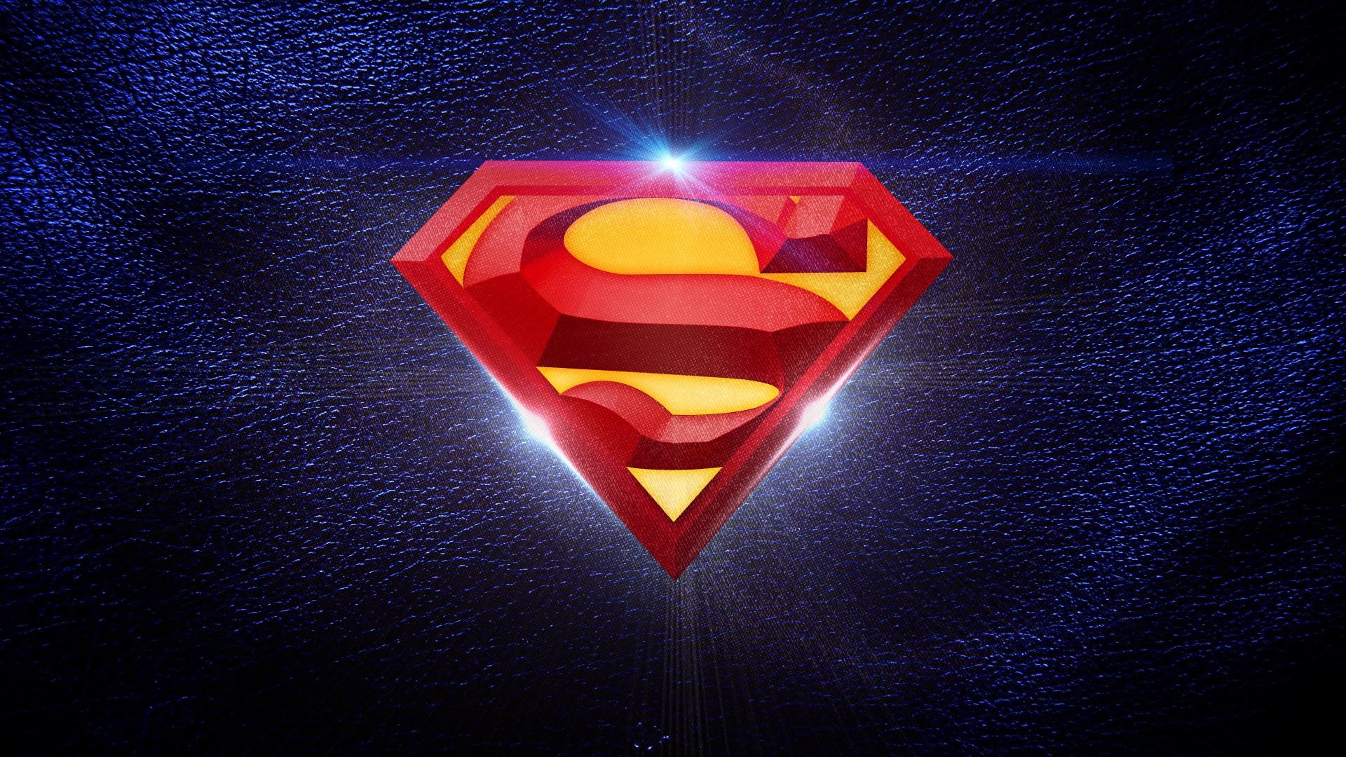 1920x1080 Superman logo wallpaper - (#153234) - High Quality and Resolution .