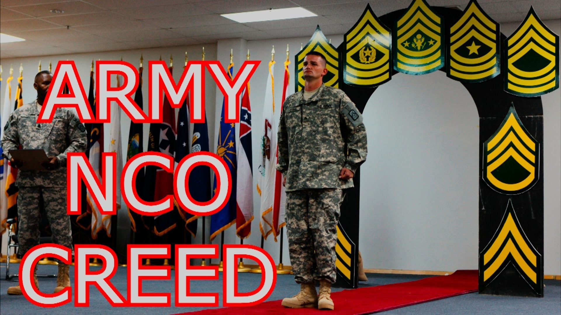 1920x1080 Life of a U.S. Army Soldier - THE NCO CREED | CREED OF THE NONCOMMISIONED  OFFICER | US ARMY