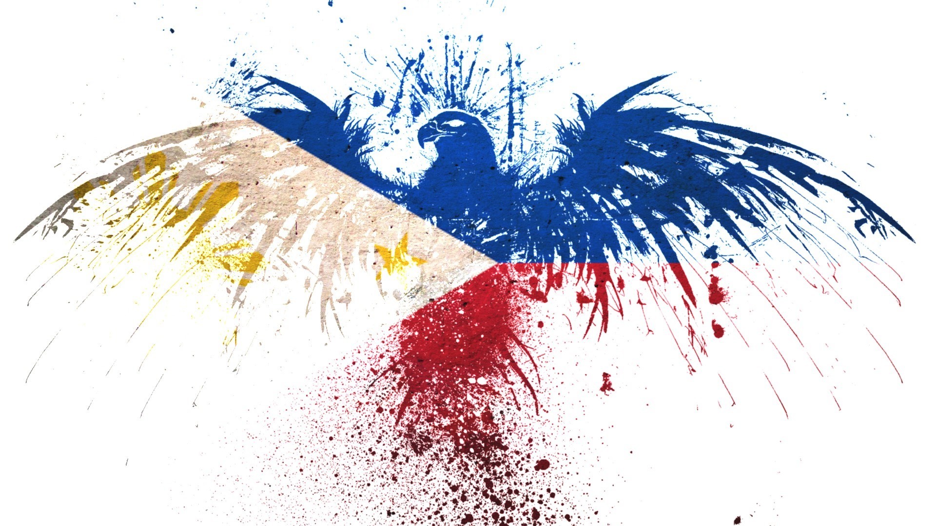 Philippines Flag Wallpaper.